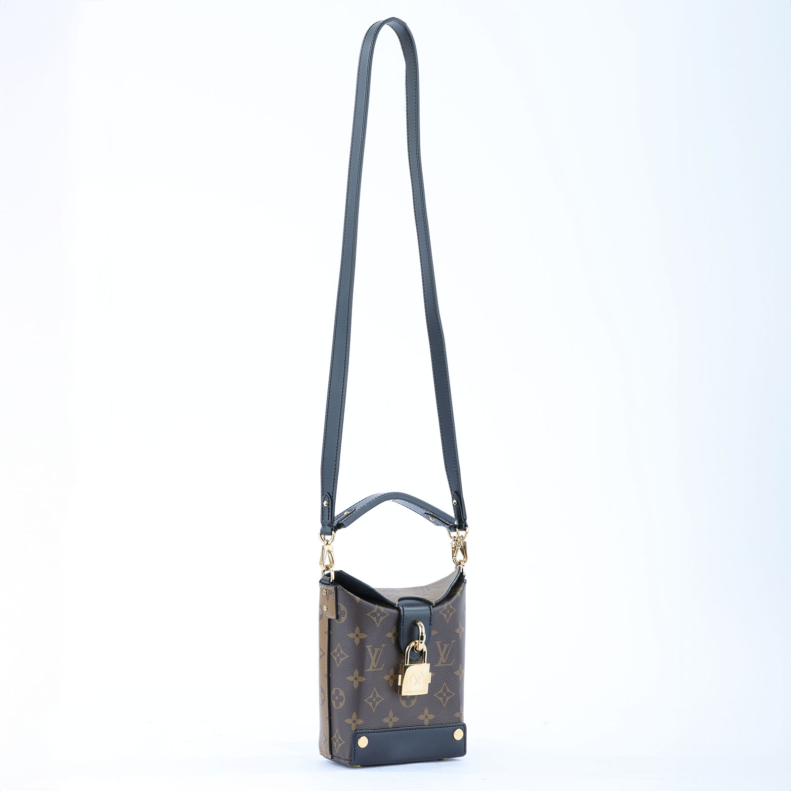 路易威登 LOUIS VUITTON Bento Box 經典帆布 M43518 雙色 BENTO BOX 防塵袋/背帶