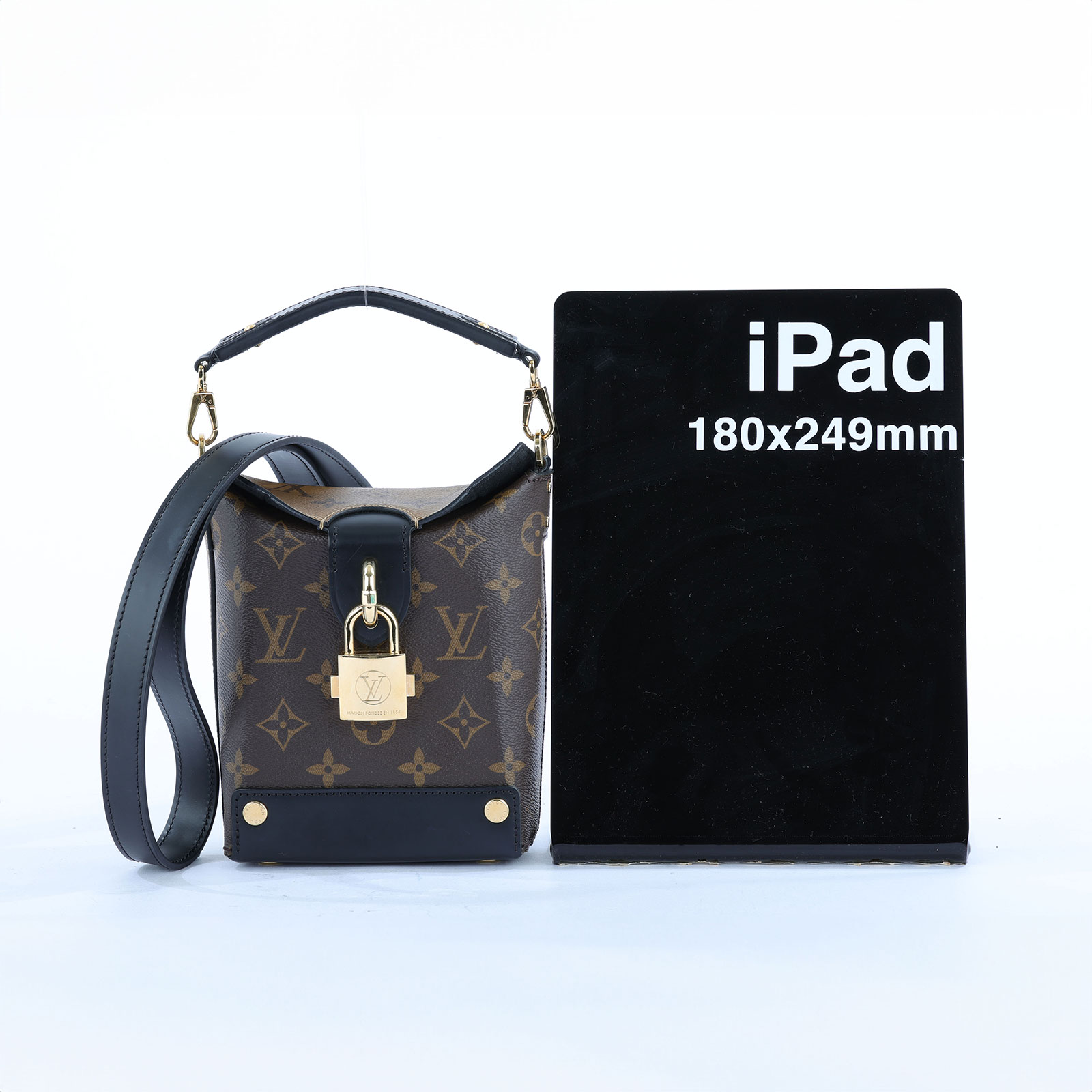 路易威登 LOUIS VUITTON Bento Box 經典帆布 M43518 雙色 BENTO BOX 防塵袋/背帶