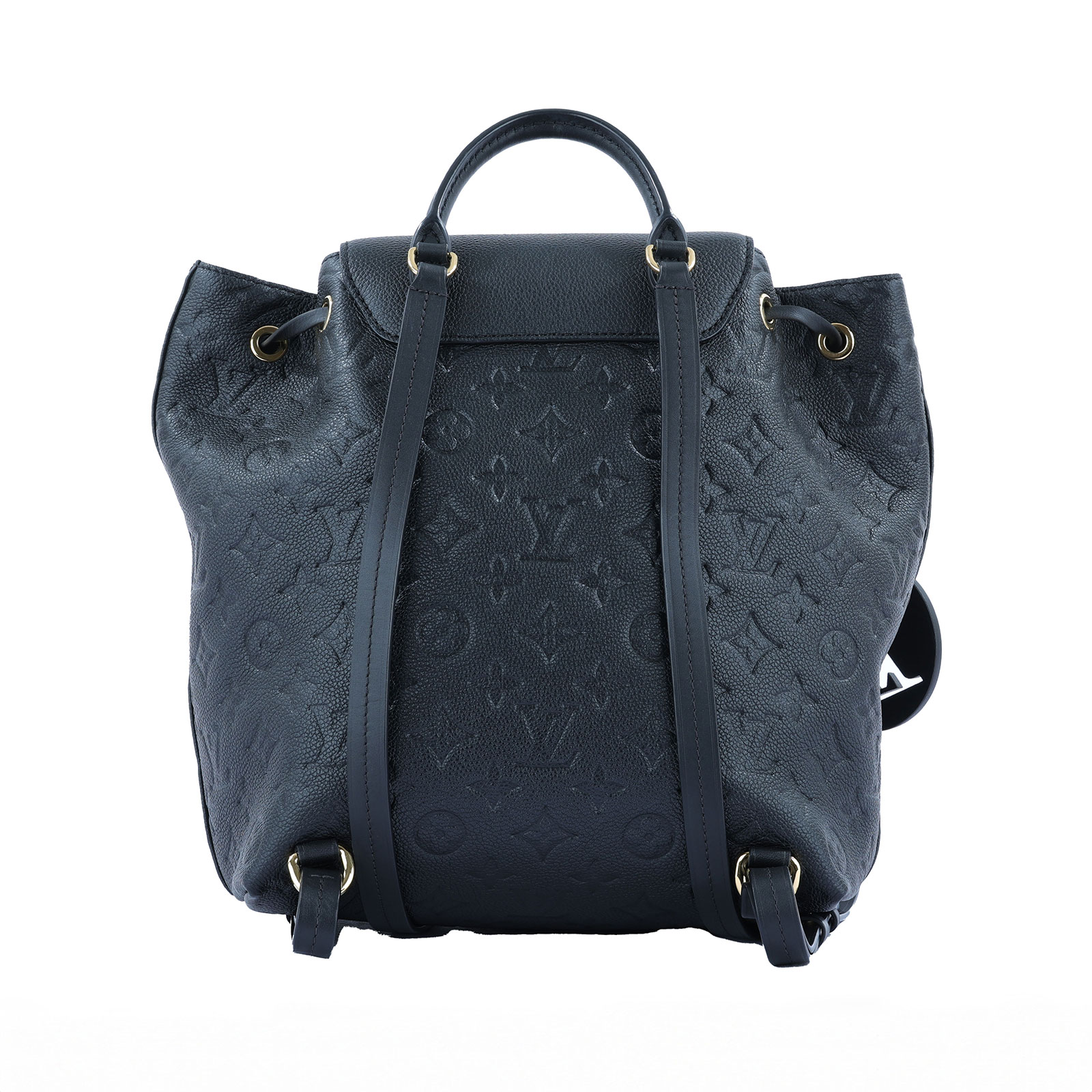 路易威登 LOUIS VUITTON Montsouris 雙肩 後背包 M45205 晶片款 黑MONTSOURIS 後背包 防塵袋