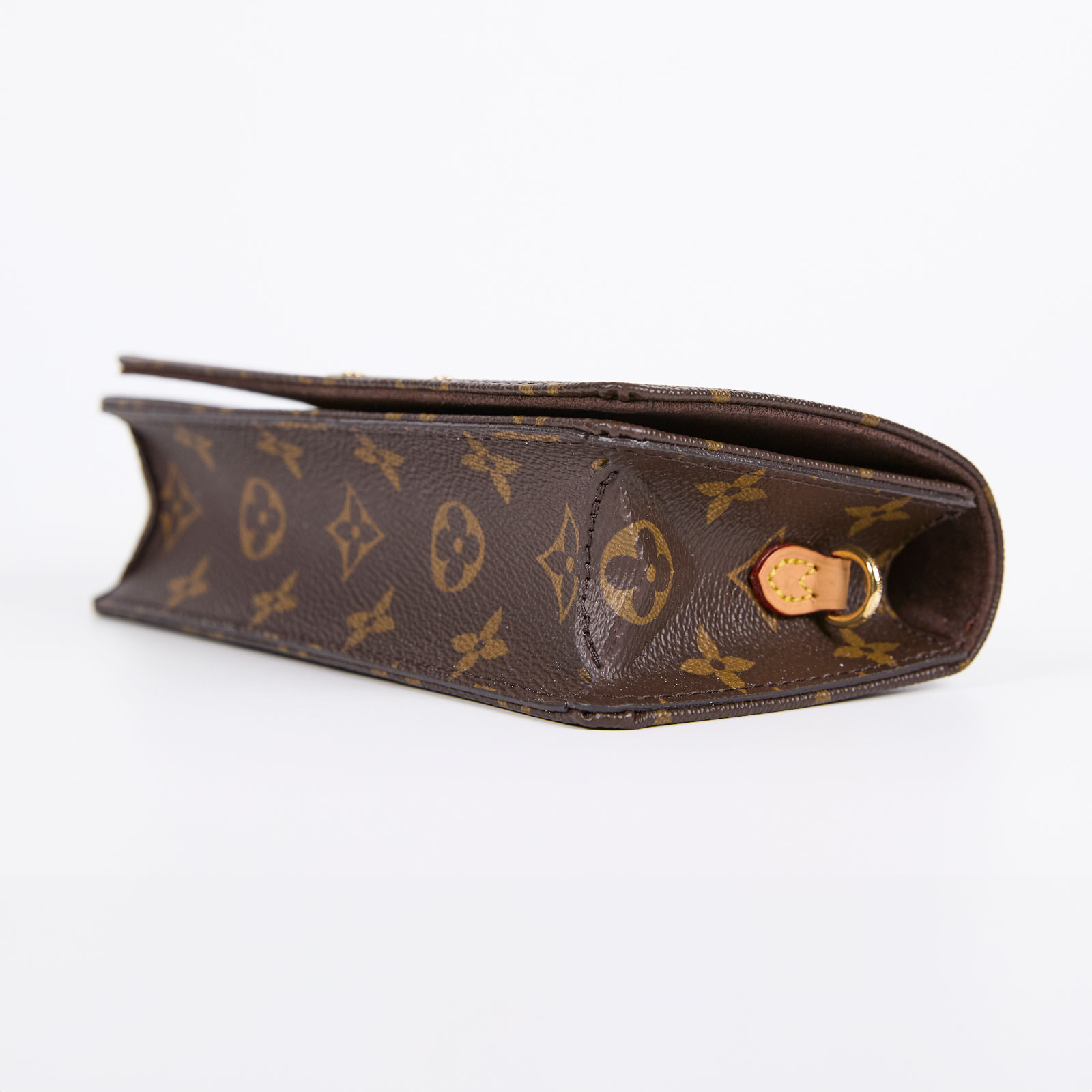 路易威登 LOUIS VUITTON Wallet On Chain Lily 三合一 斜挎包 經典原花 帆布 錢包 M82509 晶片款  原廠盒子/防塵袋/購買證明