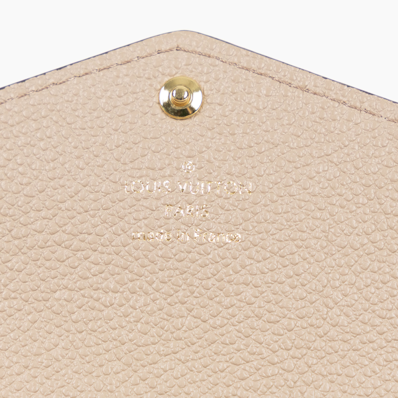 路易威登 LOUIS VUITTON Sarah 錢包 信封式 長夾 斑鳩灰 M82256 晶片款 斑鳩灰掀蓋長夾 原廠盒子/防塵袋