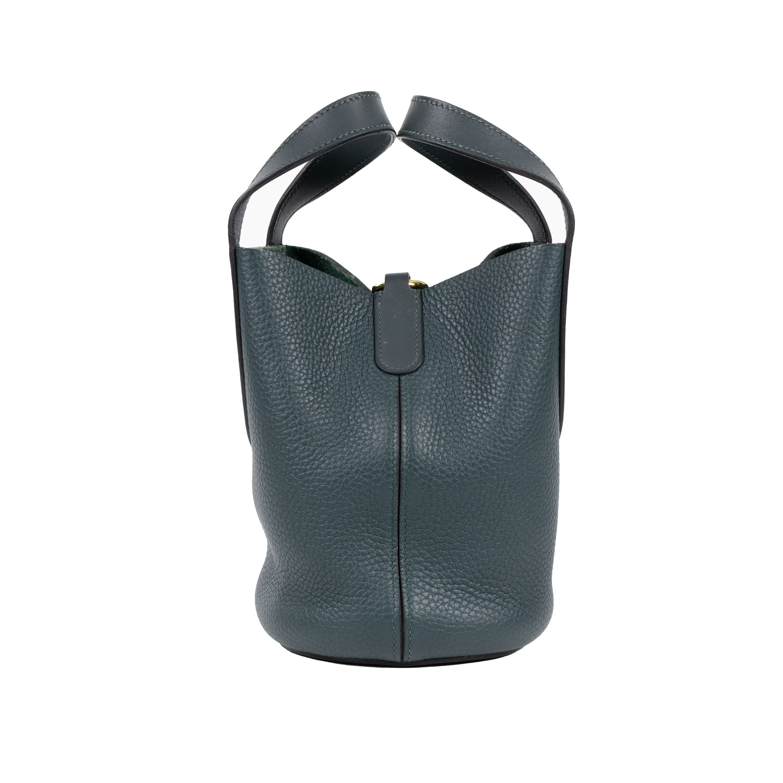 愛馬仕 Hermès In The Loop 18  豬鼻 菜籃子包 ITL18 U刻 深綠色IN THE LOOP18 無附屬品