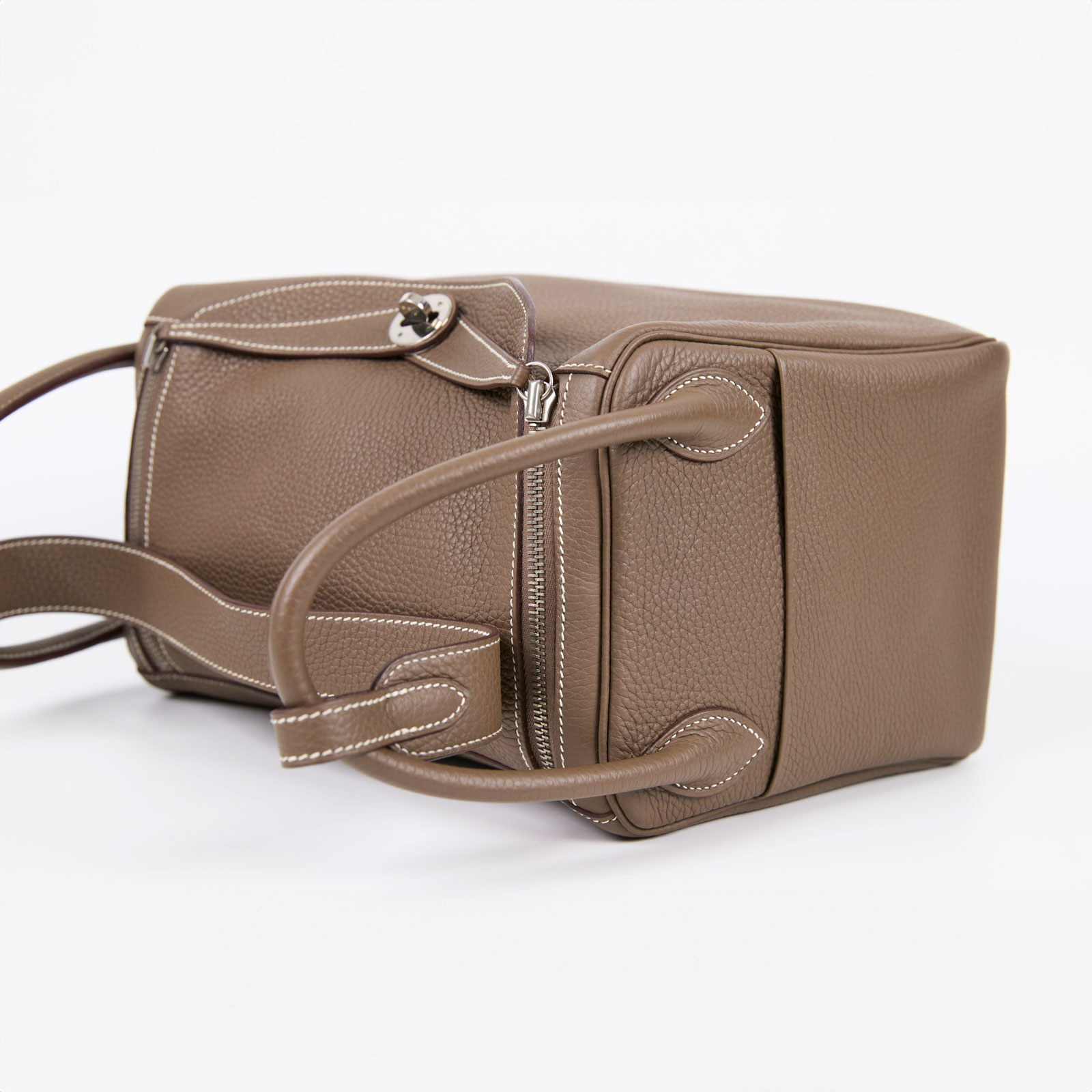 愛馬仕 Hermès Lindy 琳迪包 30 LD30 X刻 大象灰LINDY30 防塵袋/購買證明