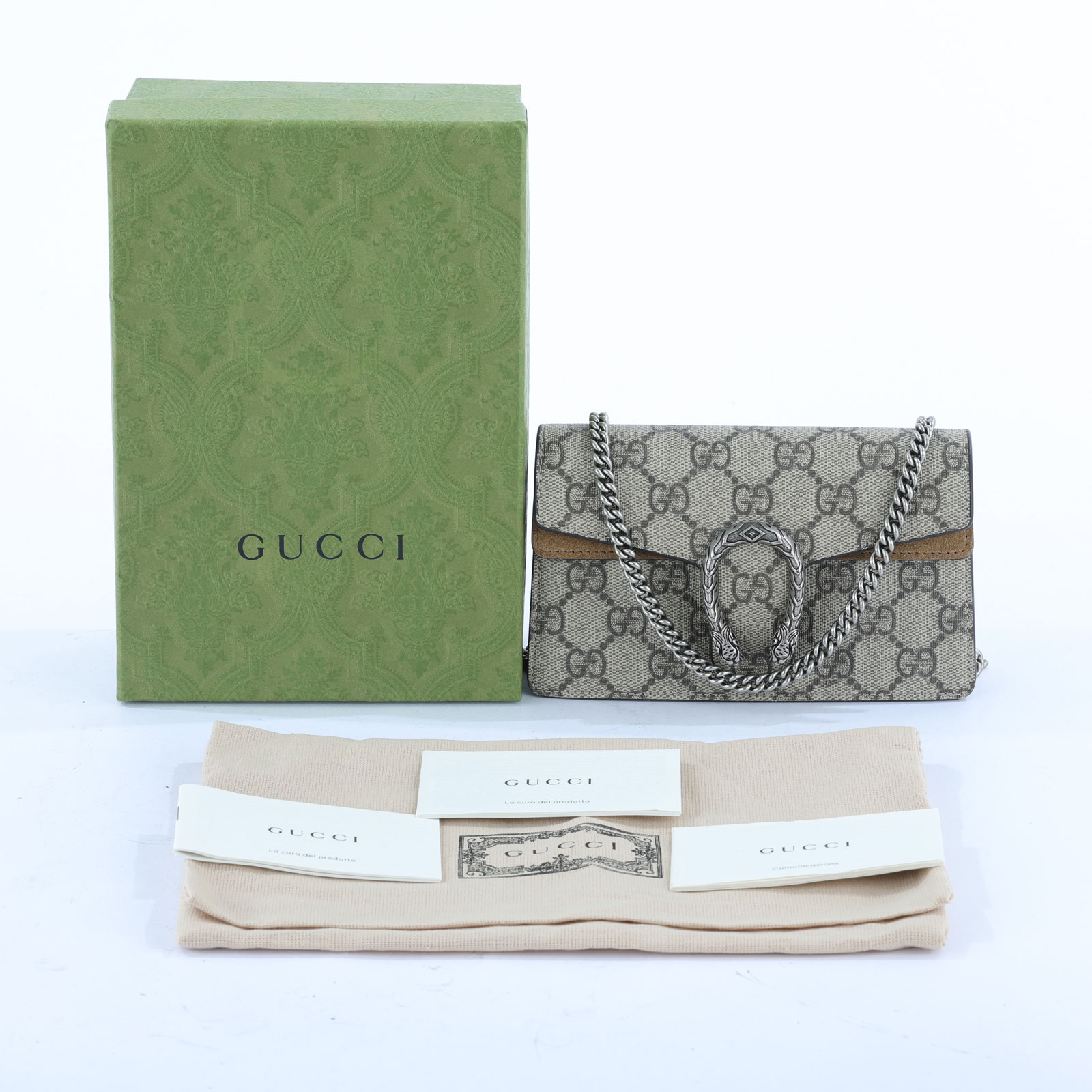 古馳 GUCCI Dionysus GG 超迷你袋 476432 OPHIDIA酒神MINI 原廠盒子/防塵袋