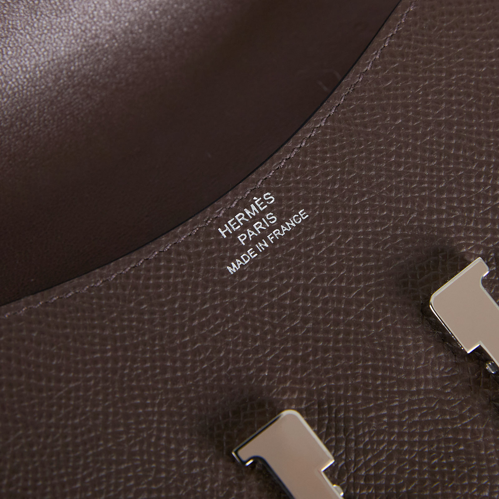愛馬仕 Hermès Constance Bag Epsom 康康包 短夾 Slim  CNSLIM B刻/色號4C  原廠盒子/防塵袋/國外購買證明