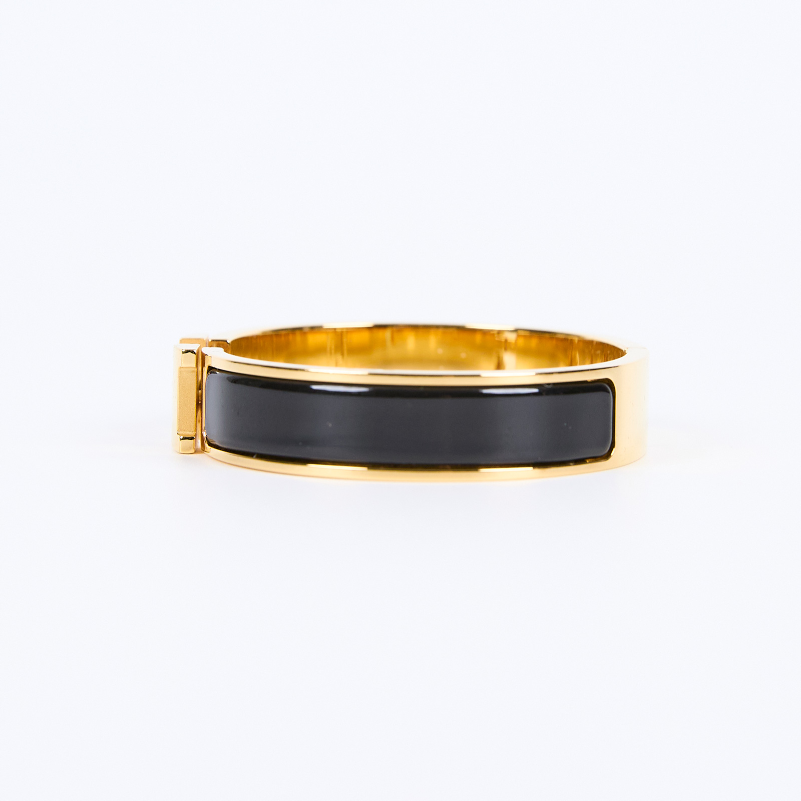 愛馬仕 Hermès Clic H PM 手環 CLICHBPM FL 01 39 黑金CLIC H手環PM 原廠盒子/防塵袋