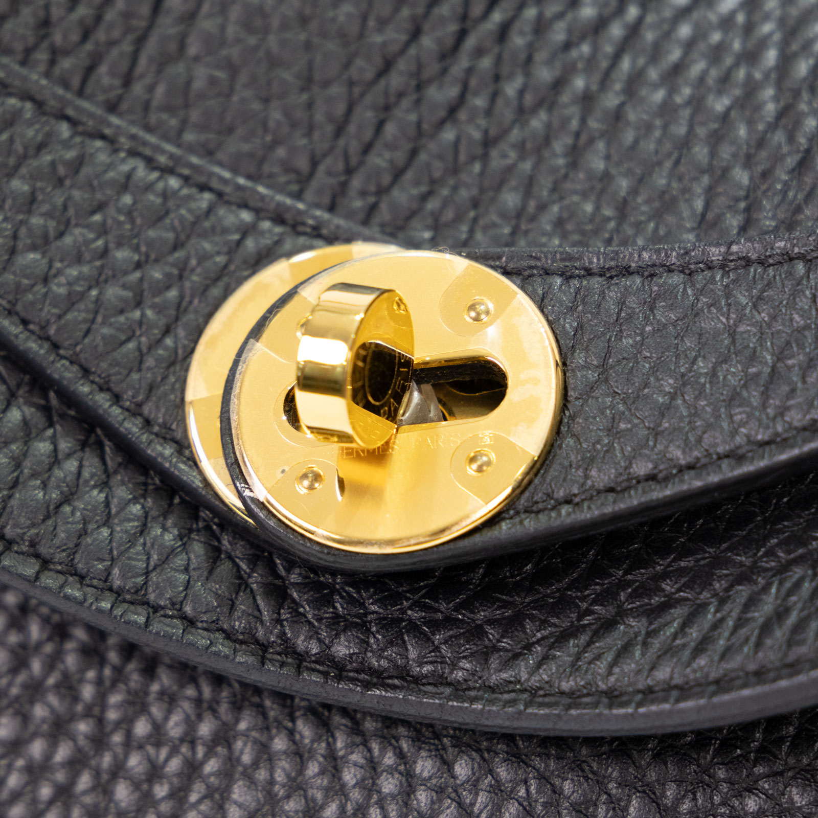 愛馬仕 Hermès Lindy 琳迪包 26 LD26 W刻 黑金LINDY26 防塵袋