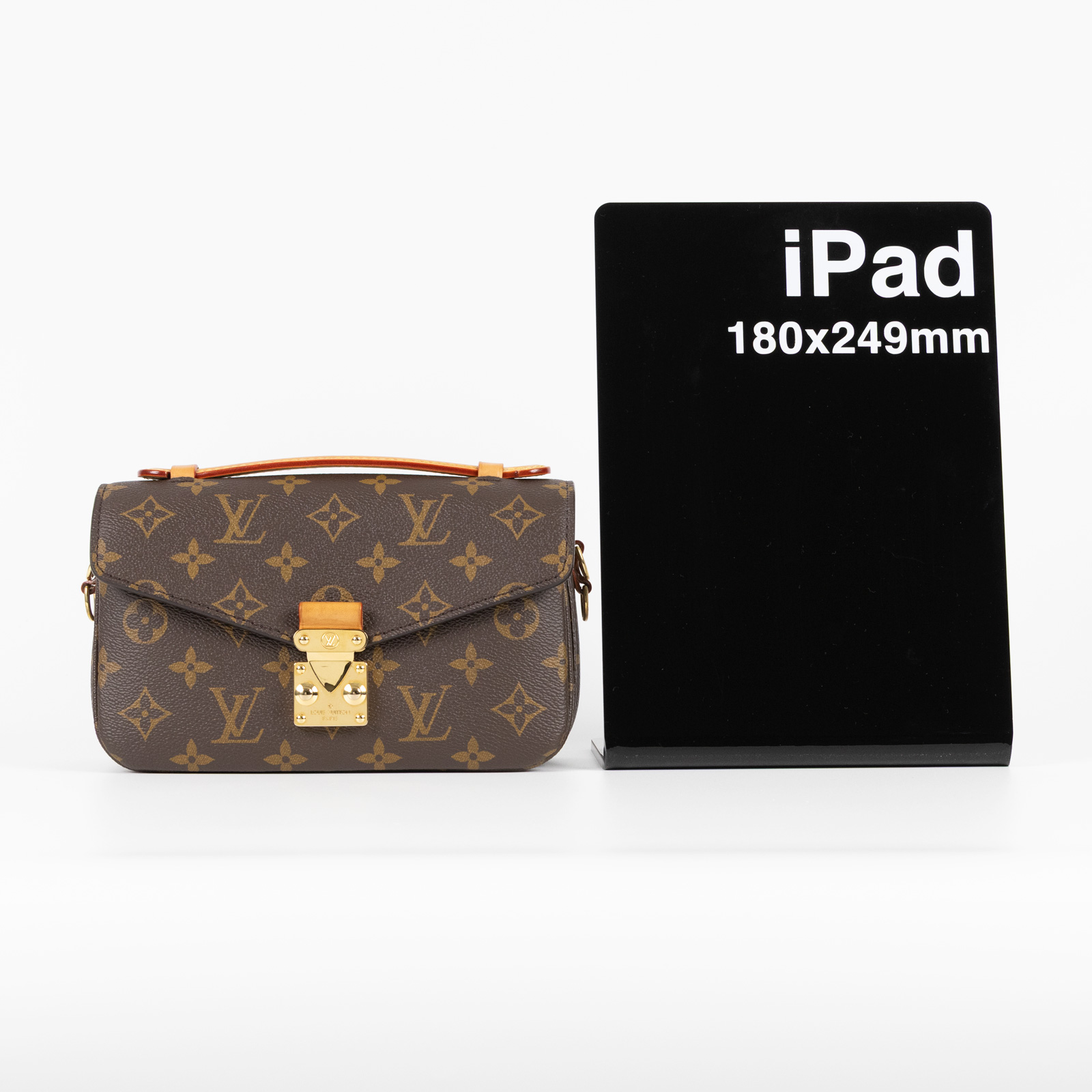 路易威登 LOUIS VUITTON Pochette Métis East West 老花 鏈條 郵差包 腋下單肩包 M46279 晶片款  原廠盒子/防塵袋/購買證明