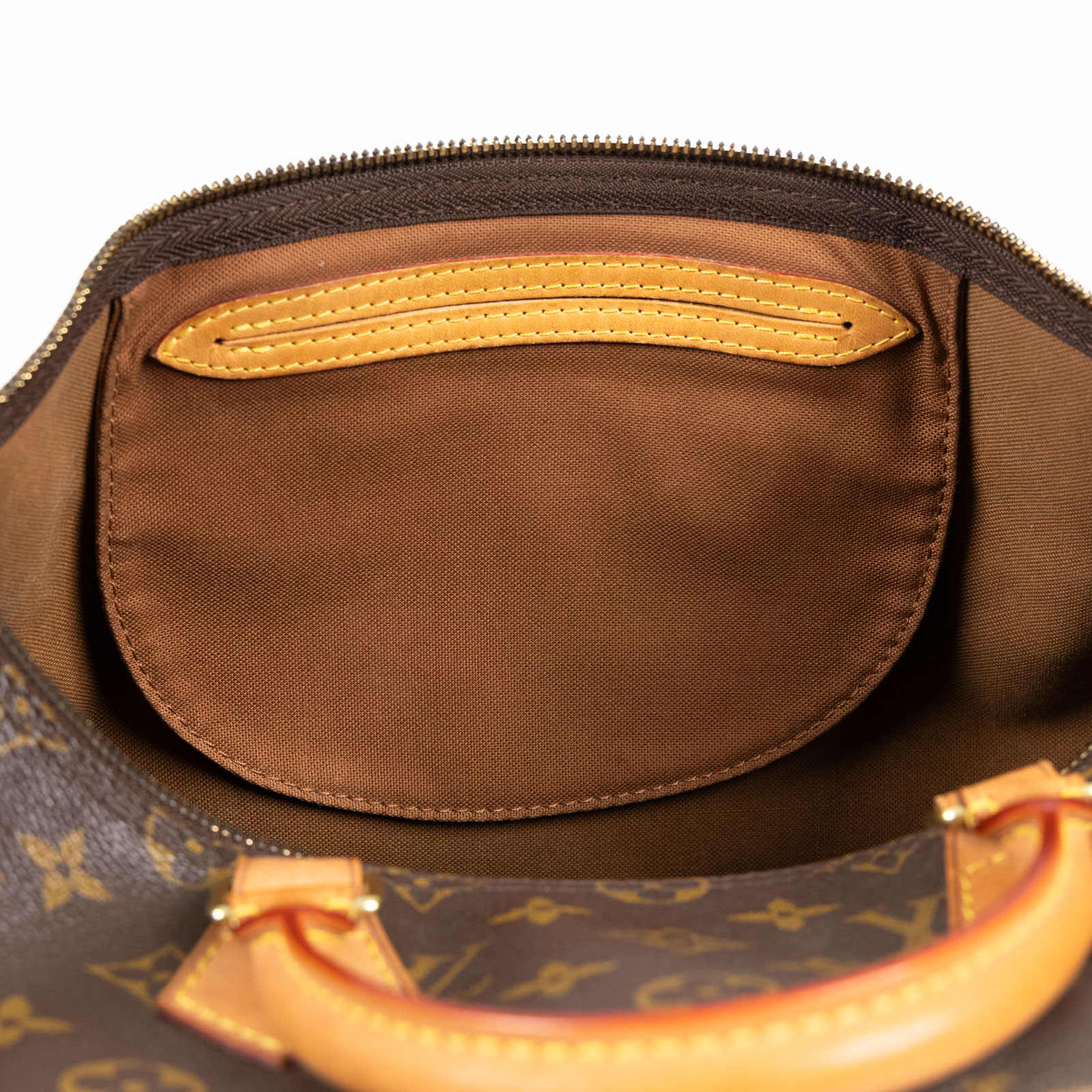 路易威登 LOUIS VUITTON Speedy Bandoulière  35 原花 手提 斜背 波士頓包 M40392  背帶/鎖組/防塵袋
