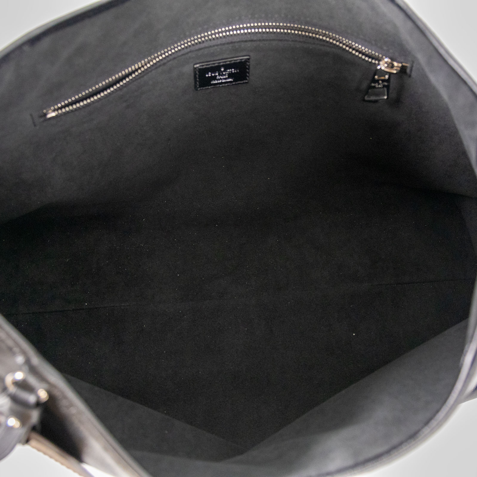 路易威登 LOUIS VUITTON CarryAll Vibe MM 手提 肩背包 黑色 M25143 晶片款  原廠盒子/防塵袋/內袋
