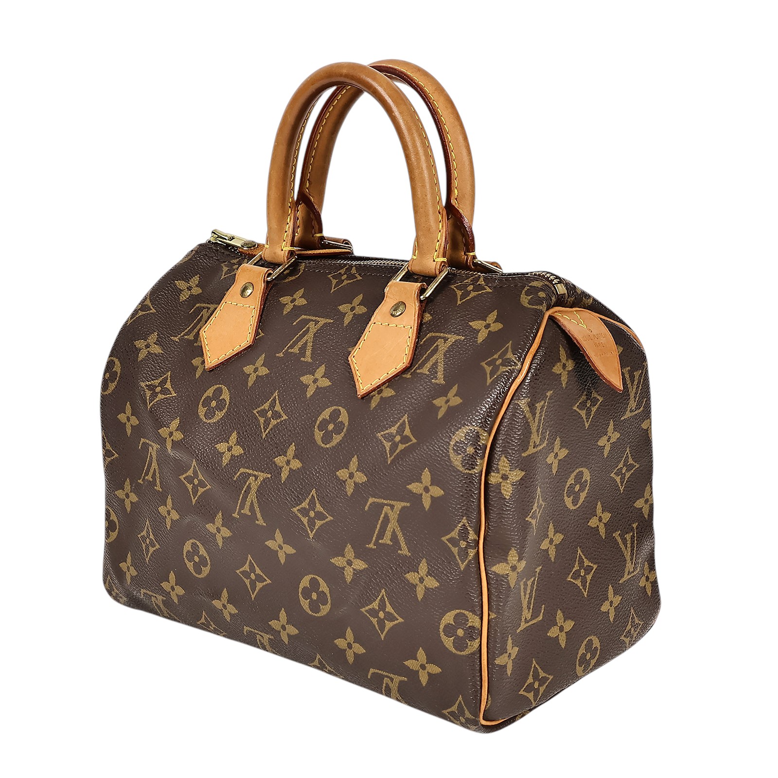 路易威登 LOUIS VUITTON Speedy 25 舊款 手提波士頓包 經典帆布 M41528 原花SPEEDY 25 鎖組/防塵袋