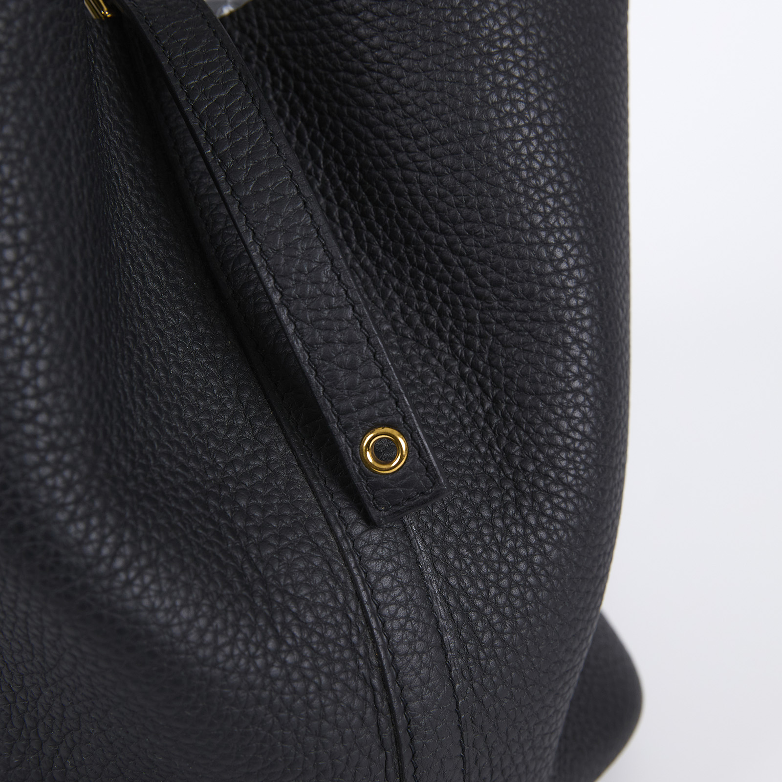 愛馬仕 Hermès Picotin Lock 22 菜籃子包 PT22 Z 刻 黑金PICOTIN22 防塵袋/鎖組