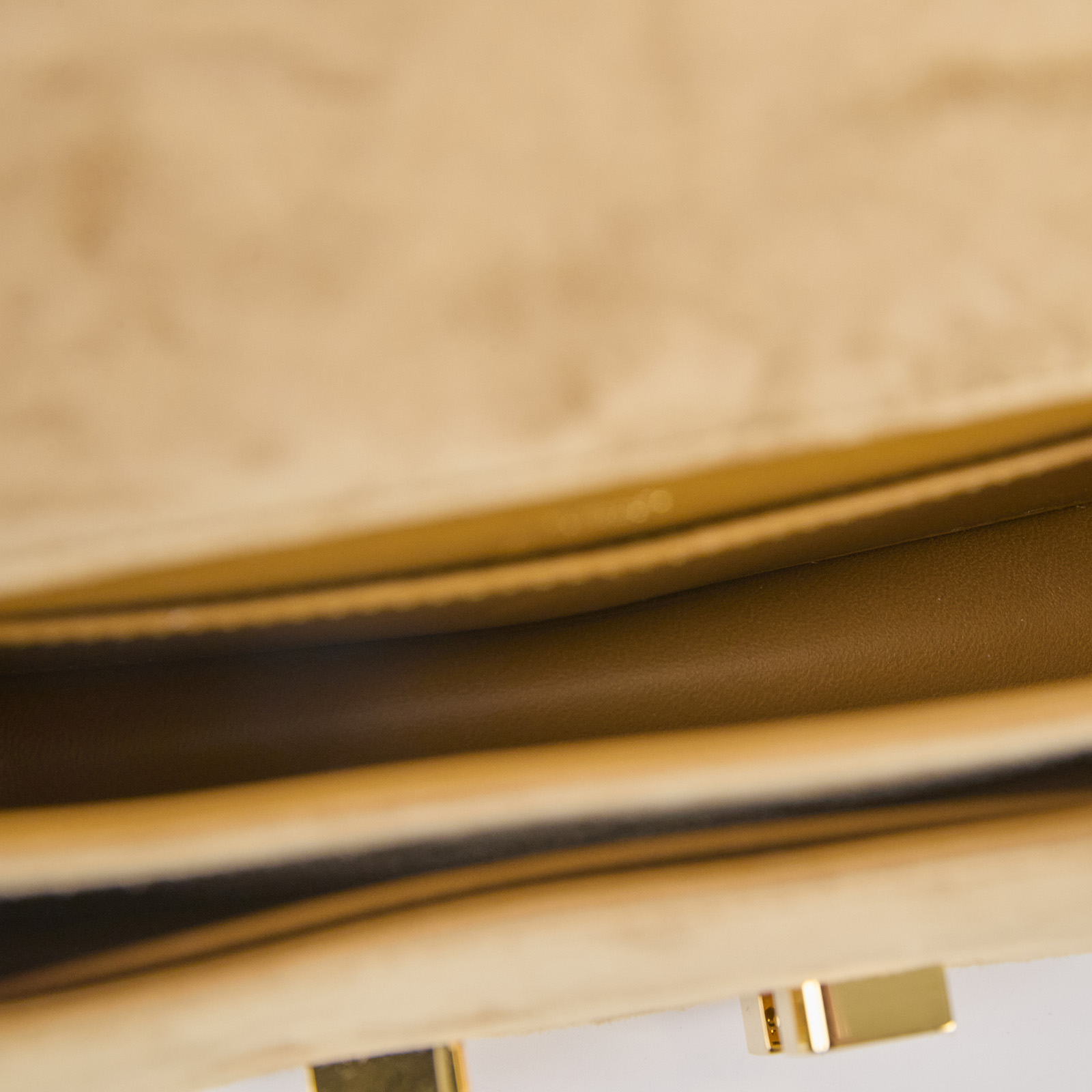 愛馬仕 Hermes Constance Bag 康康包 MIni 18 CN18 U刻 麂皮 Mini Constance 18 OCRE 原廠盒子