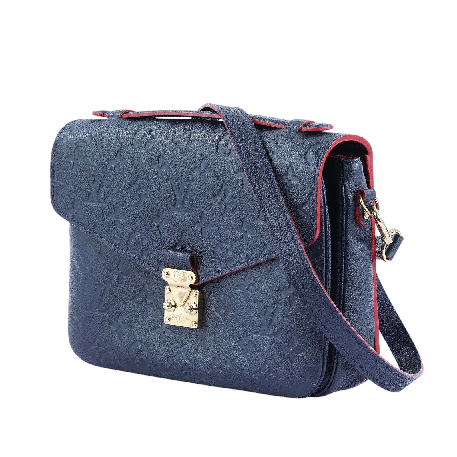 路易威登 LOUIS VUITTON Pochette Metis 金釦 郵差包  M44071  防塵袋/背帶(晶片消磁)