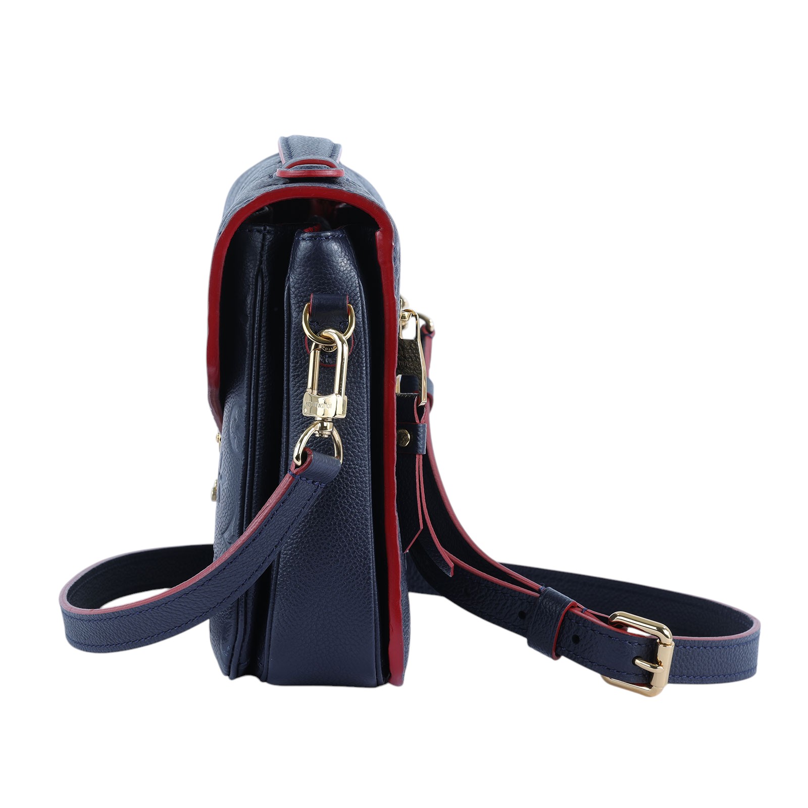 路易威登 LOUIS VUITTON Pochette Metis 金釦 郵差包  M44071  防塵袋/背帶(晶片消磁)