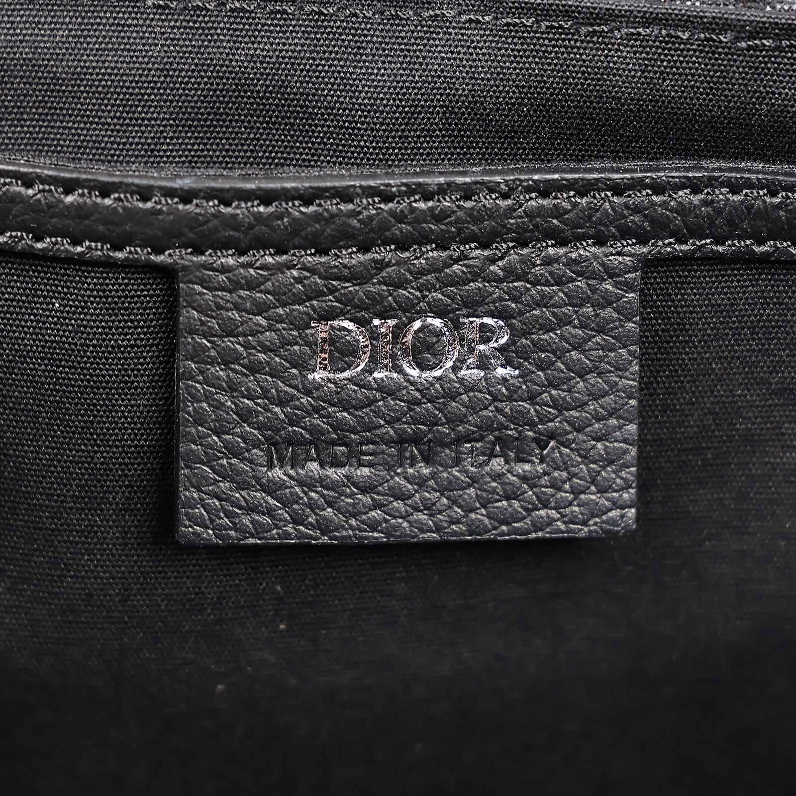 迪奧 CHRISTIAN DIOR Saddle 小型 翻蓋 郵差包  黑色帆布馬鞍包 原廠盒子/防塵袋/保證卡
