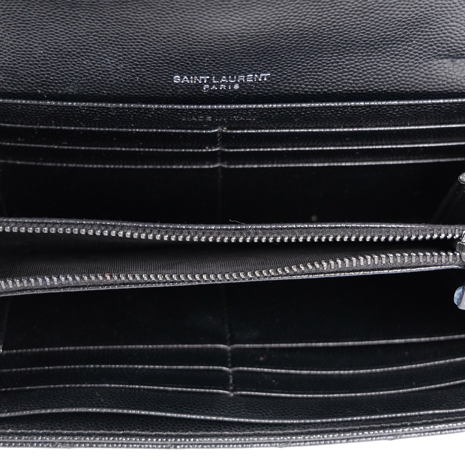 聖羅蘭 YSL SAINT LAURENT Cassandre Matelassé 粒面壓紋皮革 大型 翻蓋錢包 長夾 372264BOW08  原廠盒子/防塵袋
