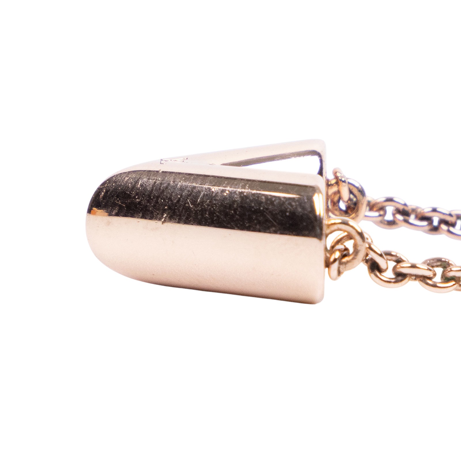 路易威登 LOUIS VUITTON Essential V 項鏈 M80137 玫瑰金V字項鍊 原廠盒子/防塵袋