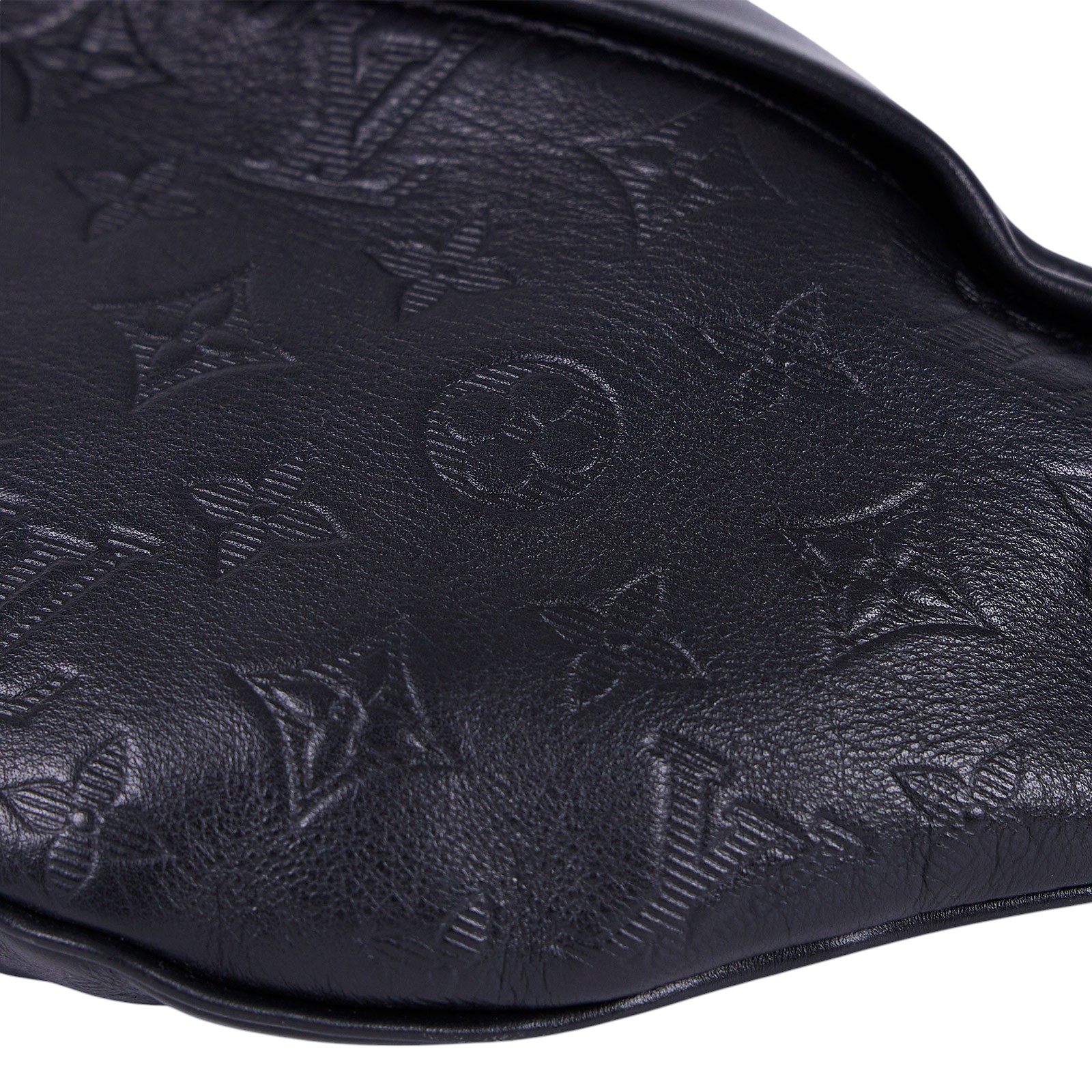 路易威登 LOUIS VUITTON Discovery PM 腰包 小牛皮 黑色 M46036 晶片款 黑原花DISCOVERY腰包 防塵袋