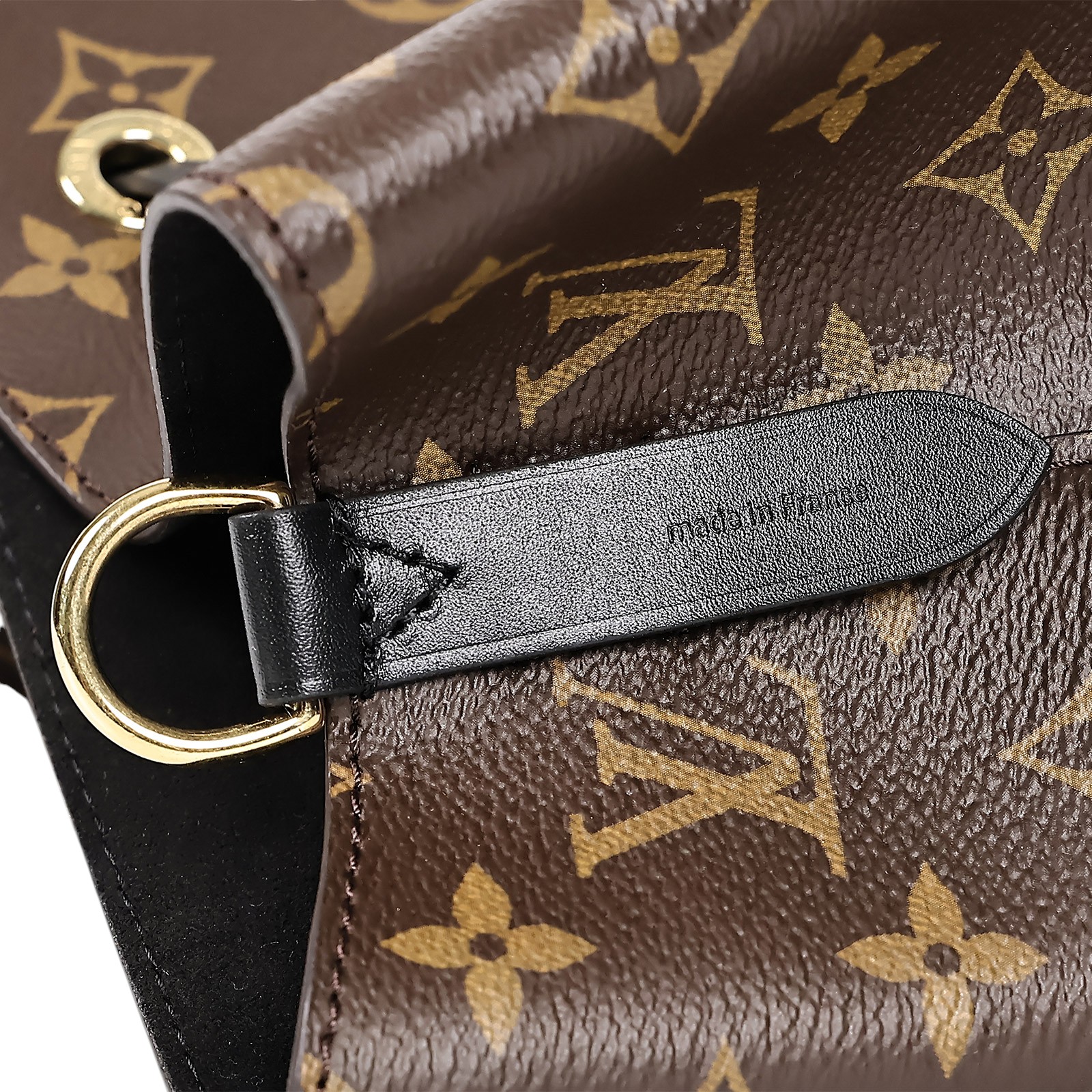 路易威登 LOUIS VUITTON NéoNoé MM 原花 束口水桶包 M44020 晶片款 黑原花NEONOE水桶包 防塵袋