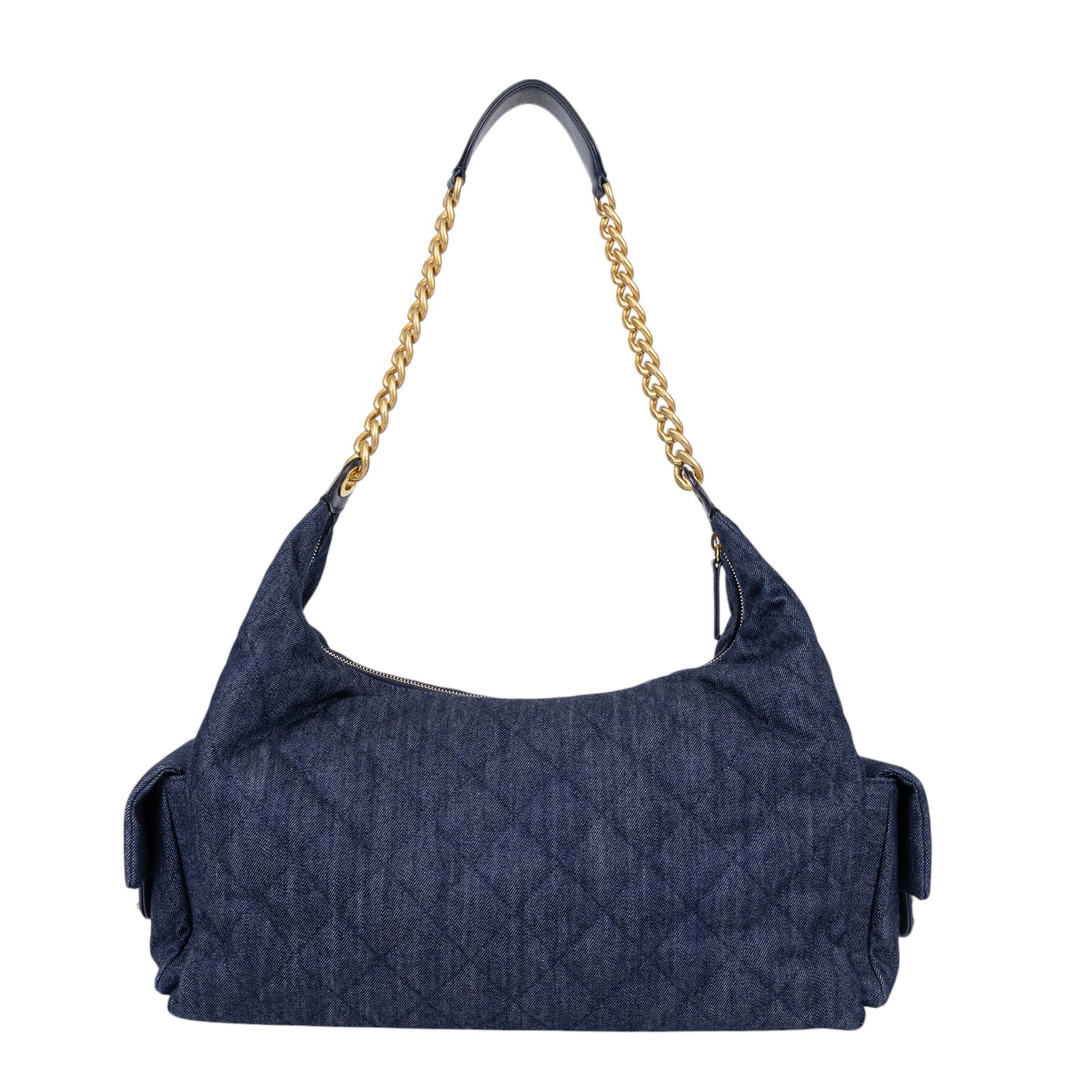 香奈兒 CHANEL 25 小型包 AS5296 晶片款 牛仔HOBO MAIX 原廠盒子/防塵袋/購買證明影本