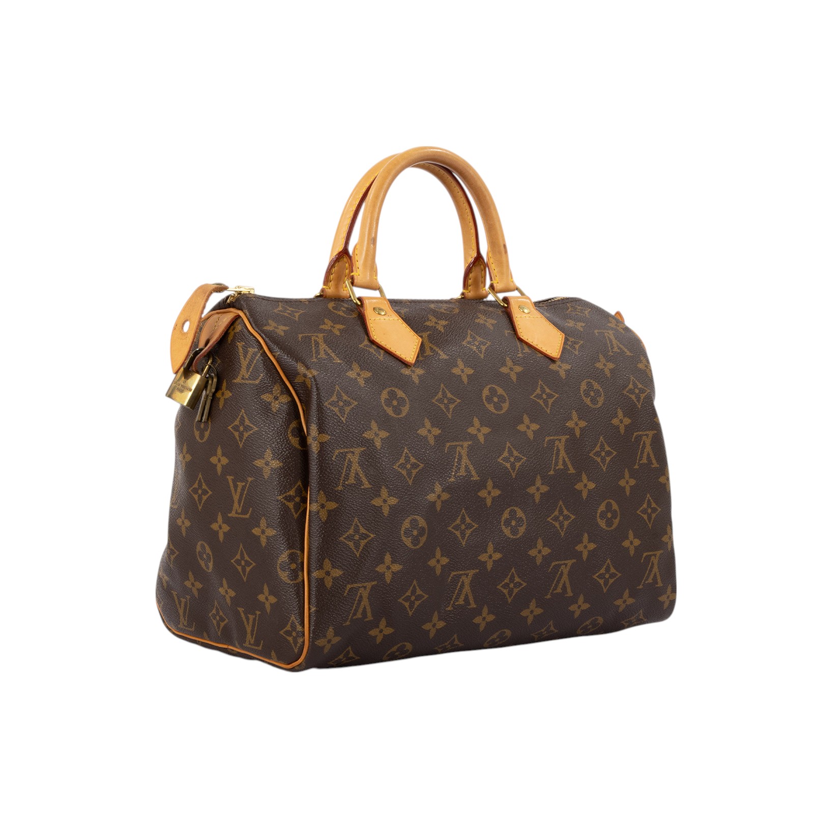 路易威登 LOUIS VUITTON Speedy 30 舊款 手提波士頓包 經典帆布 M41526 原花SPEEDY30 防塵袋/鎖組
