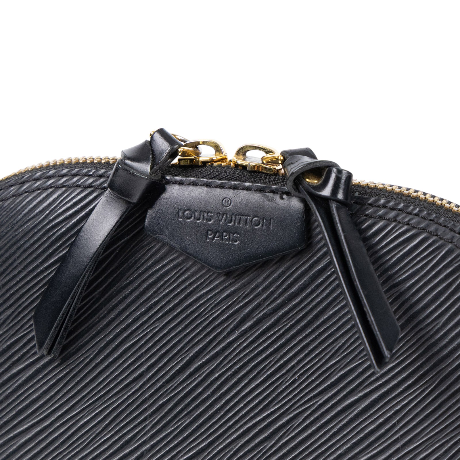 路易威登 LOUIS VUITTON Alma Mini 迷你 Epi皮革 M51405 黑EPI 貝殼包 無附屬品