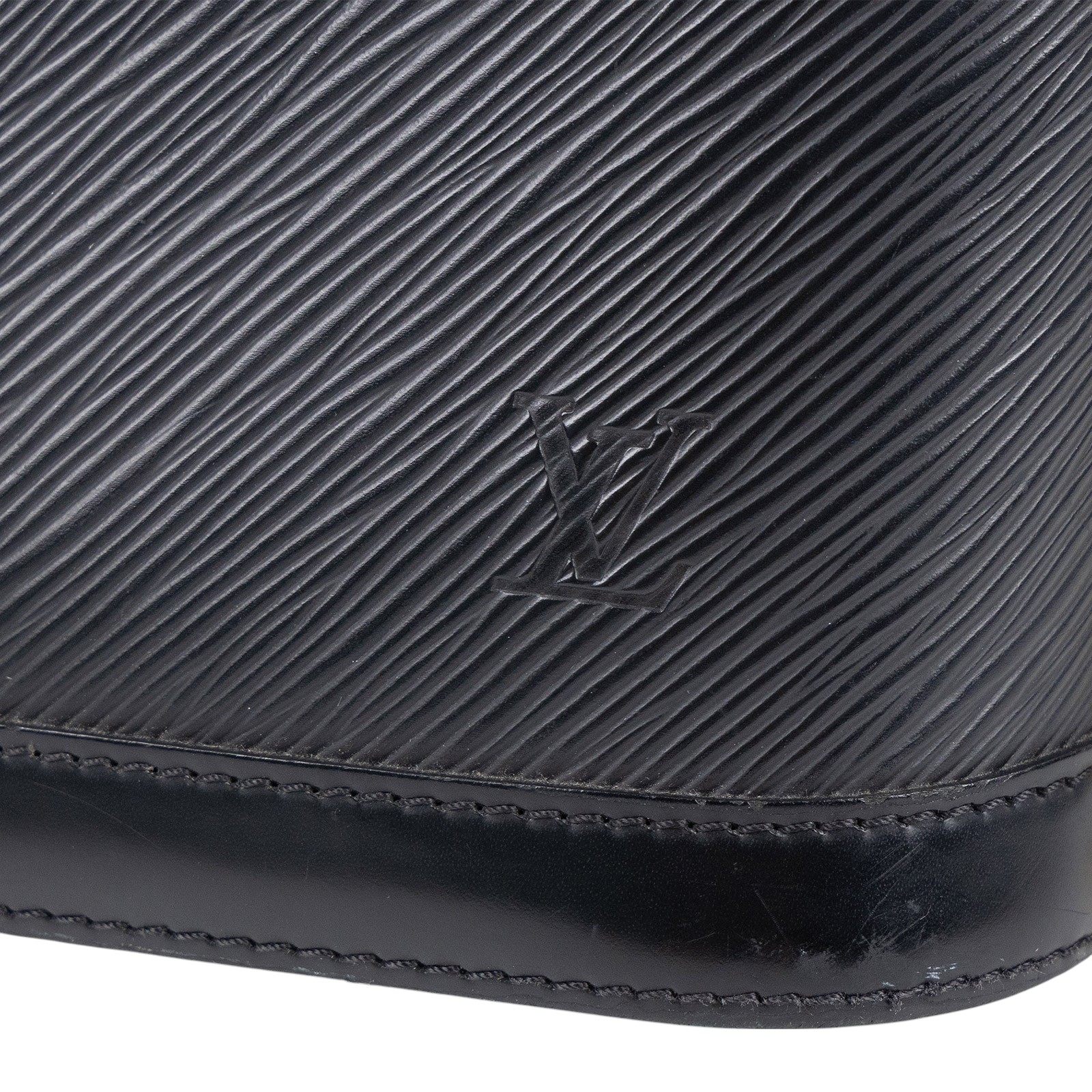 路易威登 LOUIS VUITTON Alma Mini 迷你 Epi皮革 M51405 黑EPI 貝殼包 無附屬品
