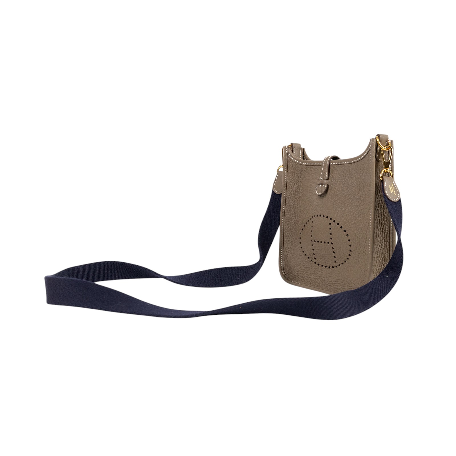 愛馬仕 Hermès Evelyne Bag Mini 伊芙琳包 Evelyne 16 EV16 W刻  原廠盒子/防塵袋/背帶/購買證明