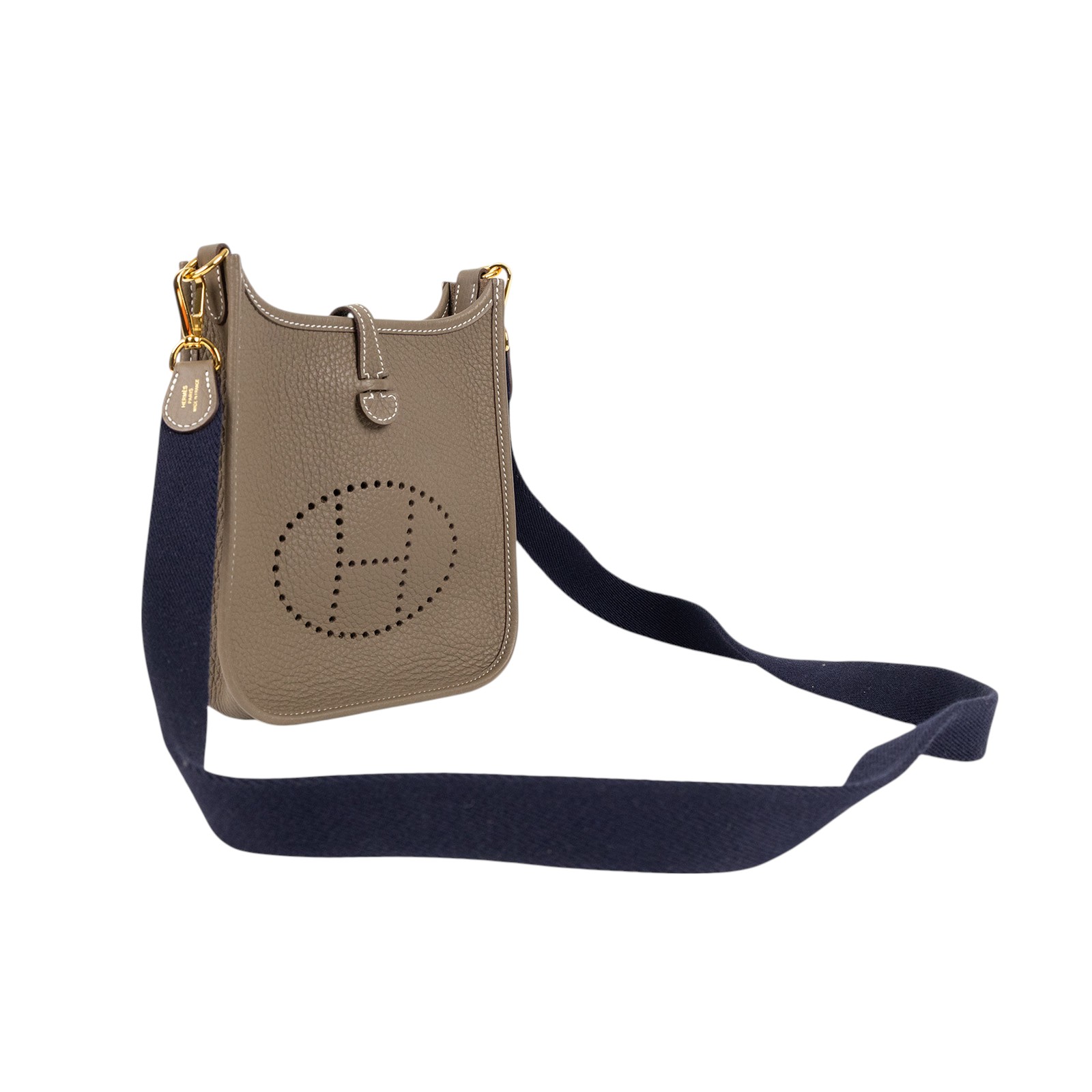 愛馬仕 Hermès Evelyne Bag Mini 伊芙琳包 Evelyne 16 EV16 W刻  原廠盒子/防塵袋/背帶/購買證明