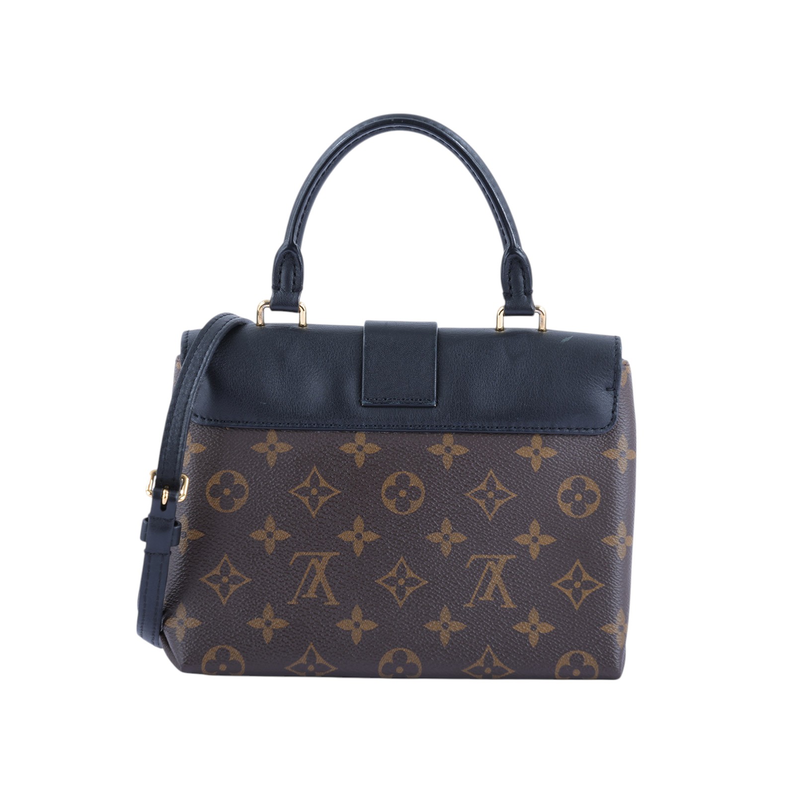 路易威登 LOUIS VUITTON Locky BB 手提包 黑色 M44141 黑金LOCKY BB 防塵袋/背帶