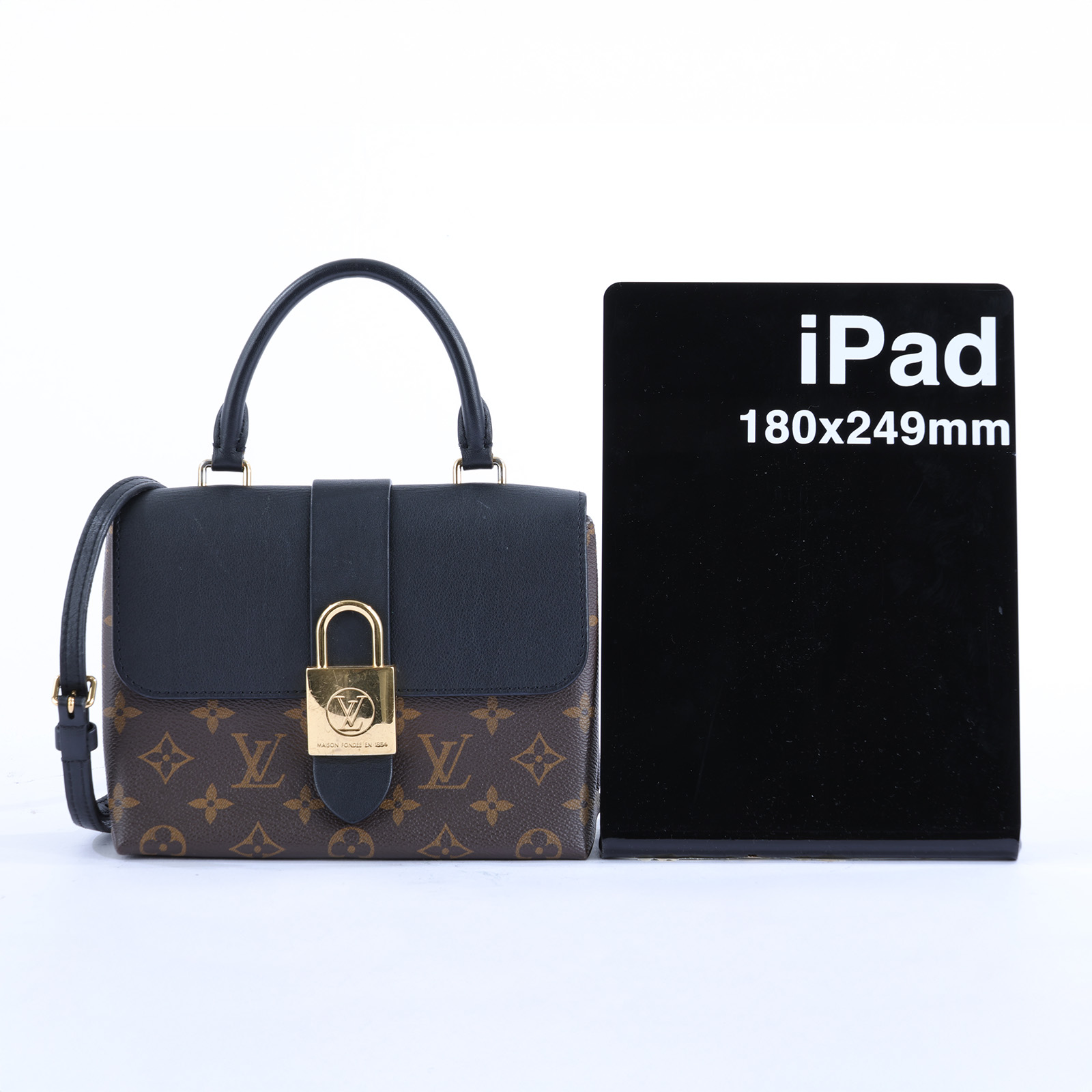 路易威登 LOUIS VUITTON Locky BB 手提包 黑色 M44141 黑金LOCKY BB 防塵袋/背帶