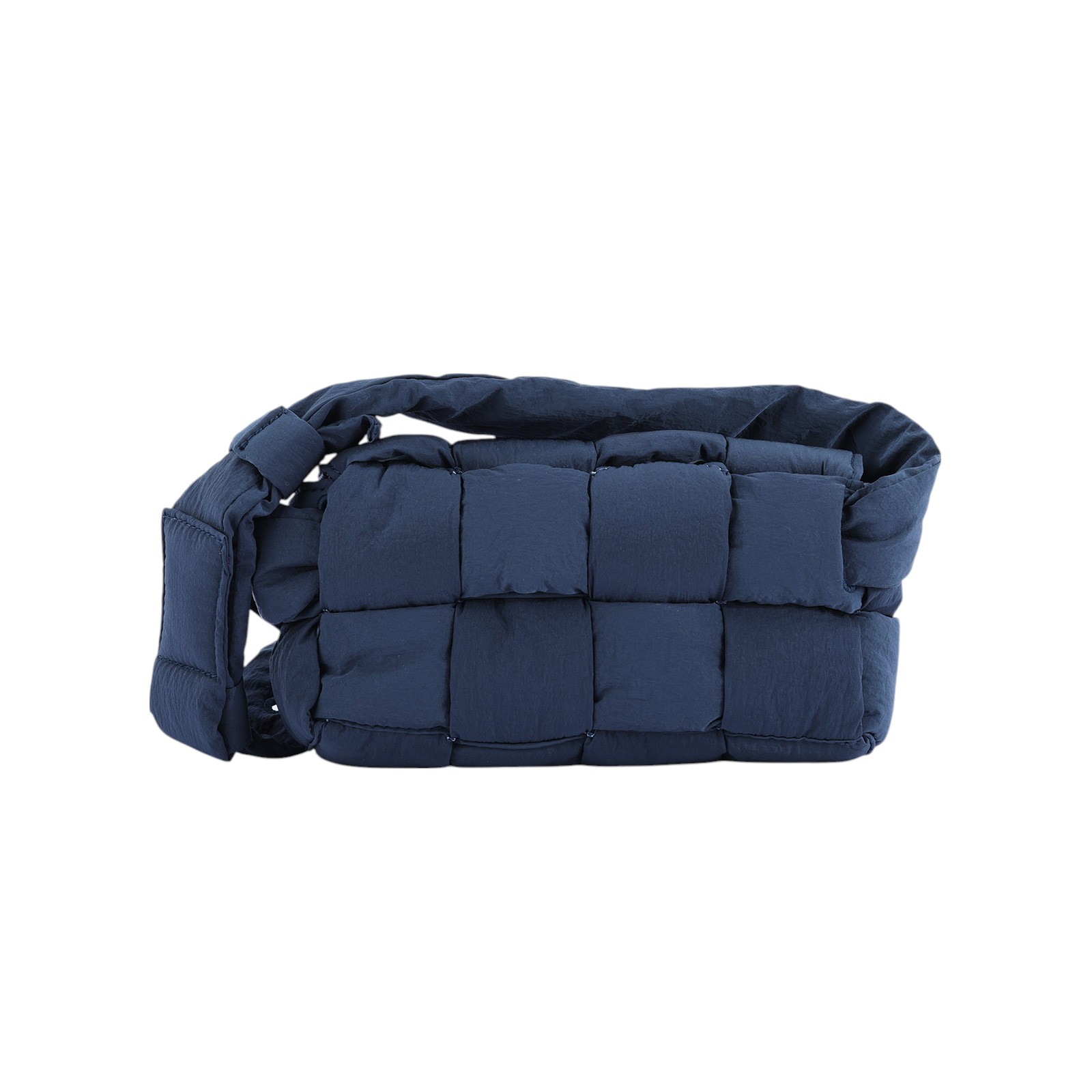 寶緹嘉 BOTTEGA VENETA Cassette 腰包  深藍尼龍CASSETTE 4X2 防塵袋