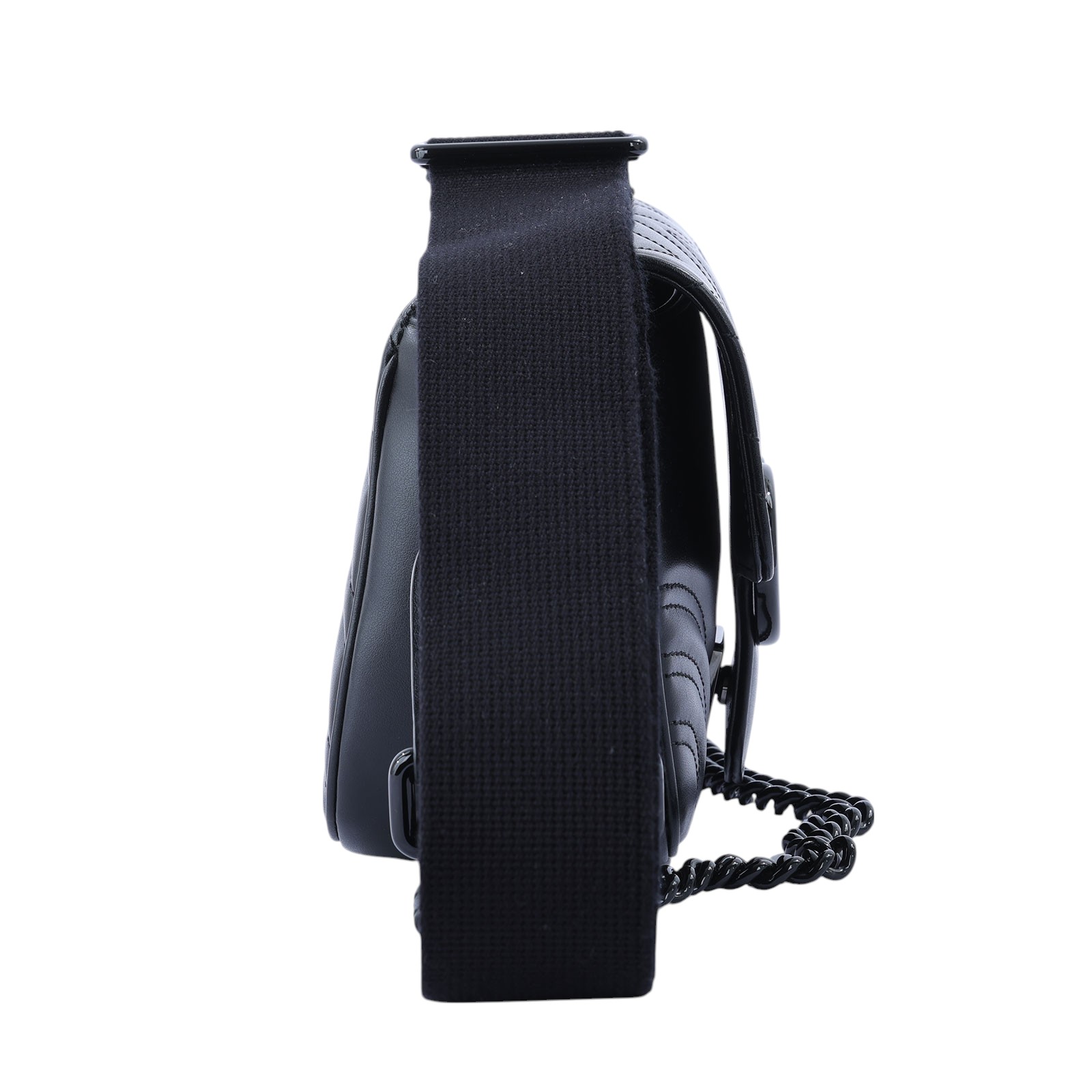 古馳 GUCCI GG Marmont 迷你 肩背包 739681 SO BLACK MARMONT方型包 防塵袋