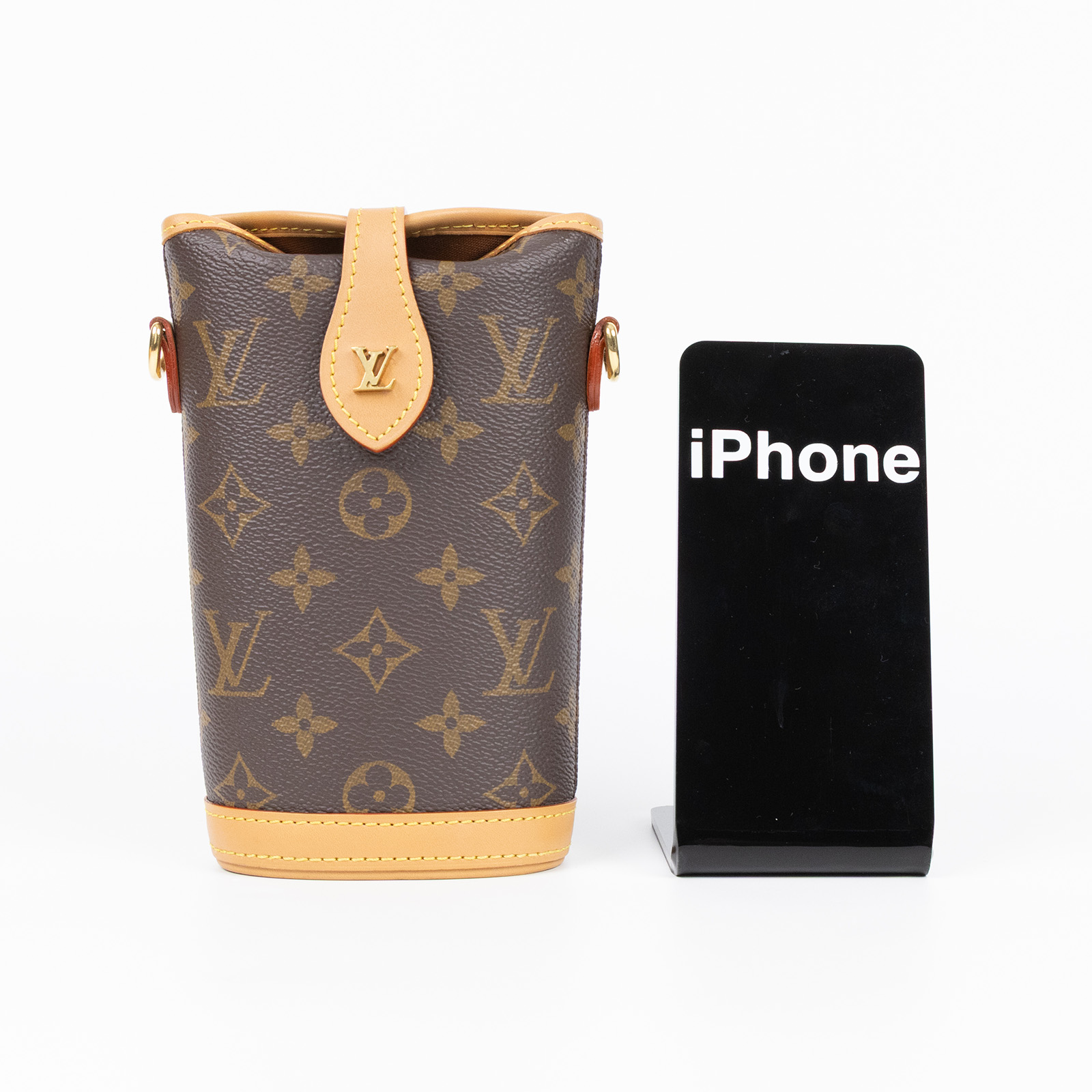 路易威登 LOUIS VUITTON Fold Me Pouch 隨身包 薯條包 M80874 晶片款  原廠盒子/購買證明影本/防塵袋/背帶