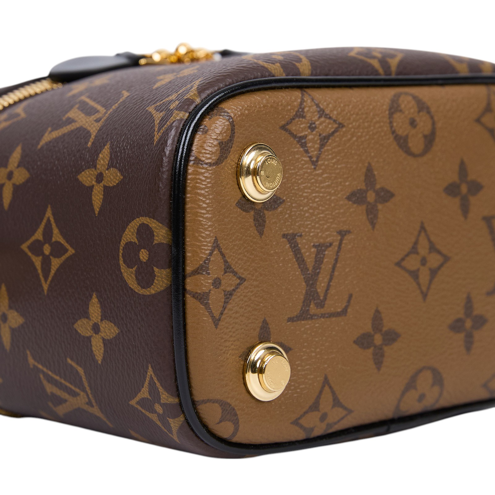 路易威登 LOUIS VUITTON Vanity PM 手提 斜背 化妝箱 M45165 晶片款 原花VANITY PM 防塵袋/背帶/鎖組