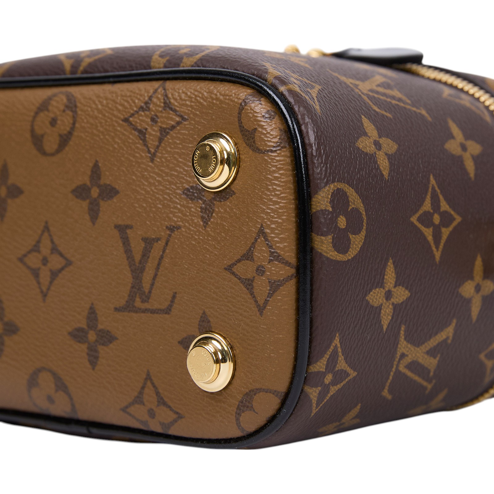 路易威登 LOUIS VUITTON Vanity PM 手提 斜背 化妝箱 M45165 晶片款 原花VANITY PM 防塵袋/背帶/鎖組