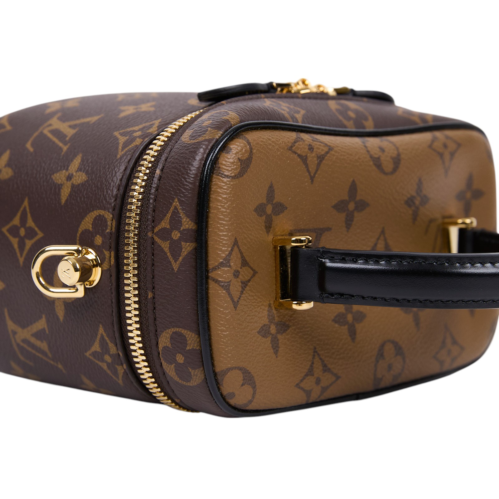 路易威登 LOUIS VUITTON Vanity PM 手提 斜背 化妝箱 M45165 晶片款 原花VANITY PM 防塵袋/背帶/鎖組
