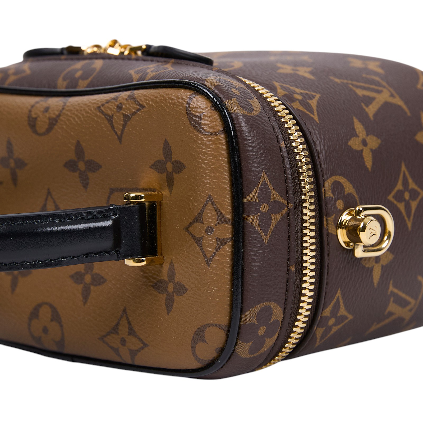 路易威登 LOUIS VUITTON Vanity PM 手提 斜背 化妝箱 M45165 晶片款 原花VANITY PM 防塵袋/背帶/鎖組