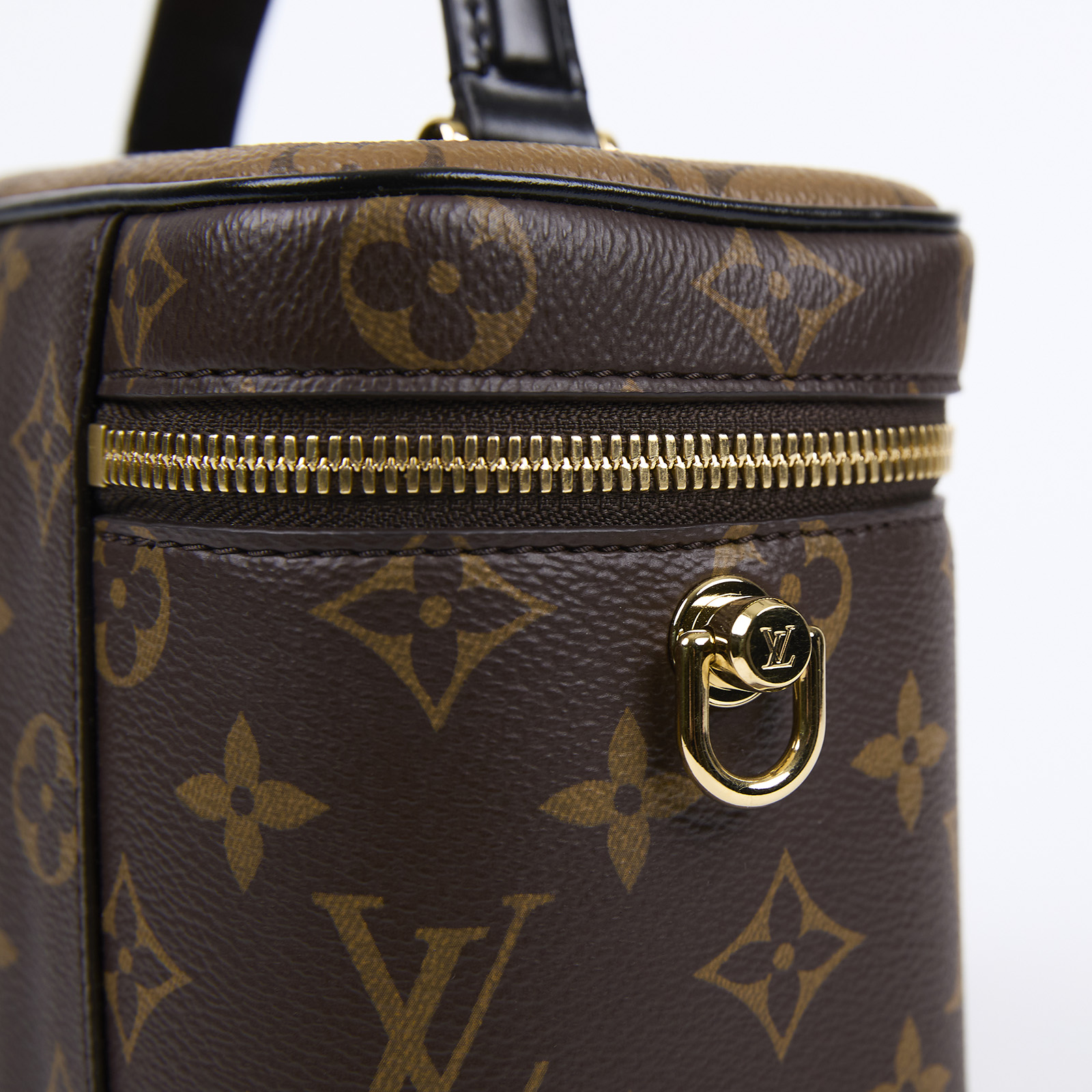 路易威登 LOUIS VUITTON Vanity PM 手提 斜背 化妝箱 M45165 晶片款 原花VANITY PM 防塵袋/背帶/鎖組
