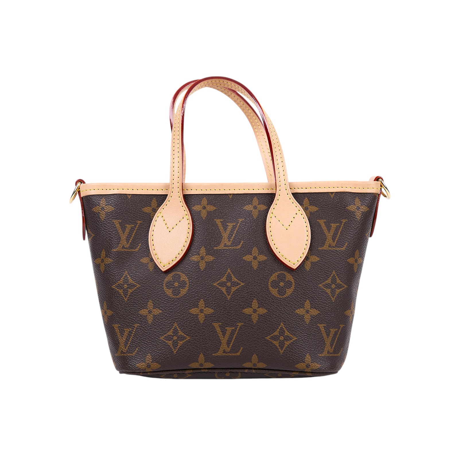 路易威登 LOUIS VUITTON Neverfull BB 手提 斜背包 粉色背袋 M46786 晶片款 原花 NEVERFULL BB桃紅背帶 防塵袋