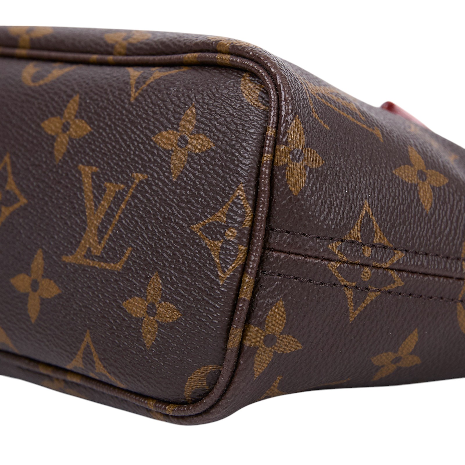 路易威登 LOUIS VUITTON Neverfull BB 手提 斜背包 粉色背袋 M46786 晶片款 原花 NEVERFULL BB桃紅背帶 防塵袋