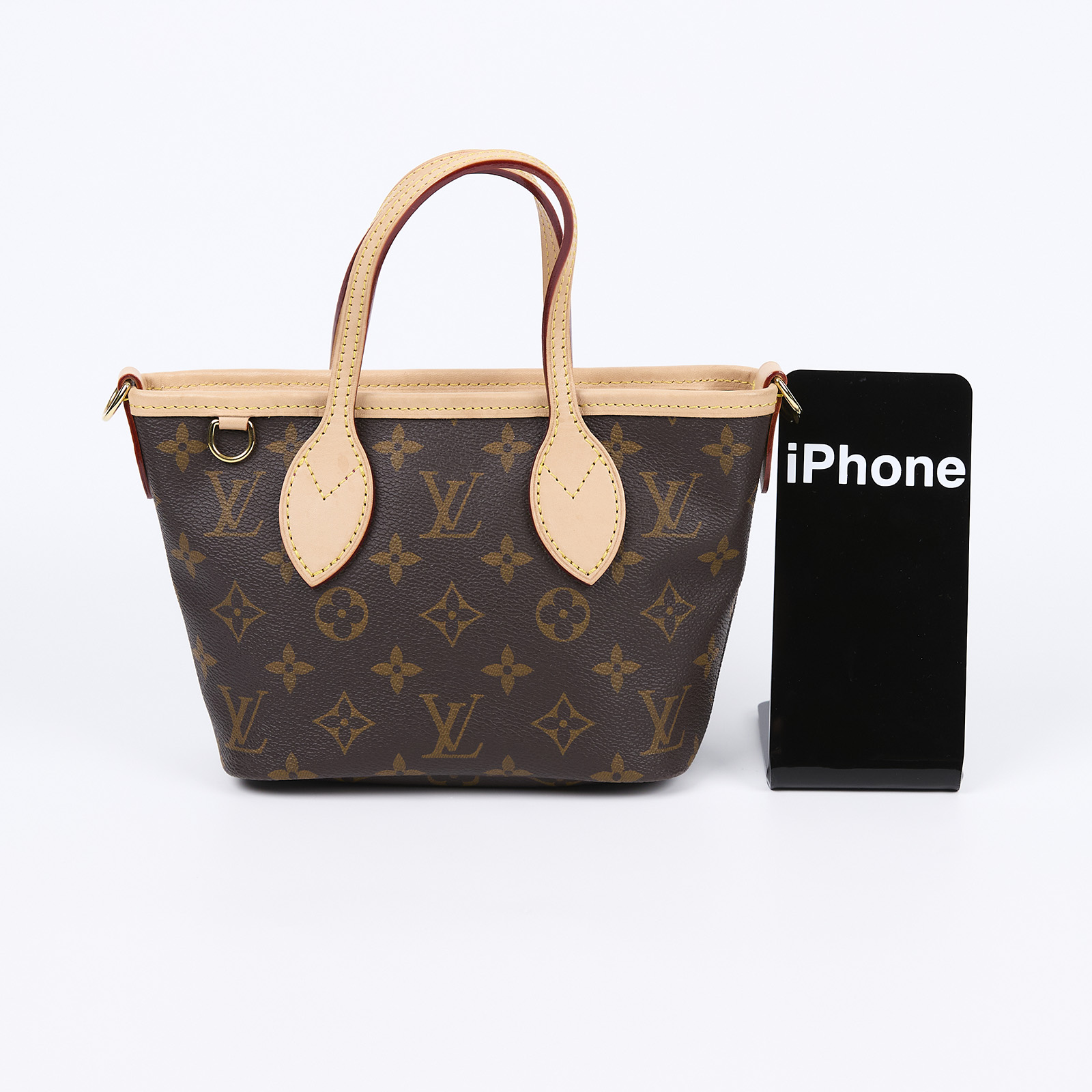 路易威登 LOUIS VUITTON Neverfull BB 手提 斜背包 粉色背袋 M46786 晶片款 原花 NEVERFULL BB桃紅背帶 防塵袋