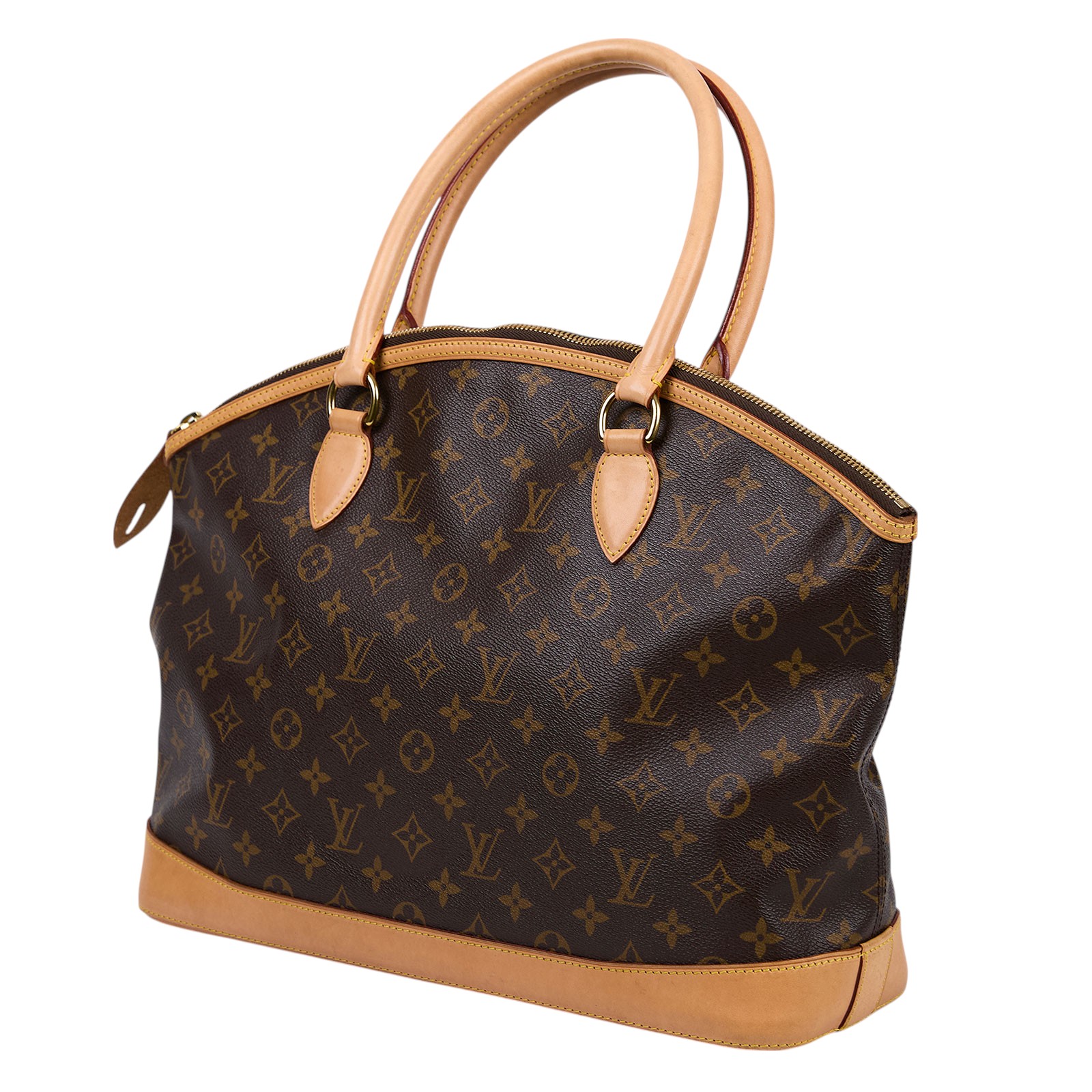 路易威登 LOUIS VUITTON Lock it 經典帆布  肩背 手提包 M40104 原花 LOCKIT手提包 防塵袋