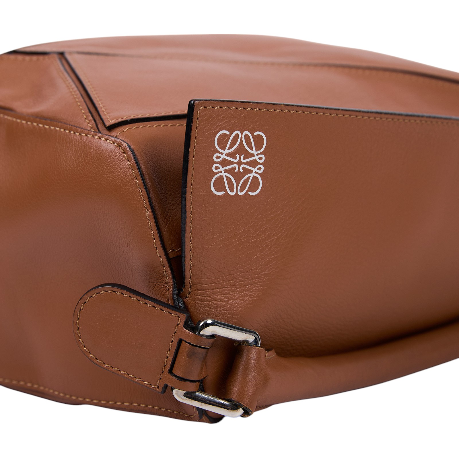 羅意威 LOEWE Medium Puzzle bag 中型 手提 斜背 肩背包 A510P49X14 焦糖PUZZLE MEDIUM 防塵袋