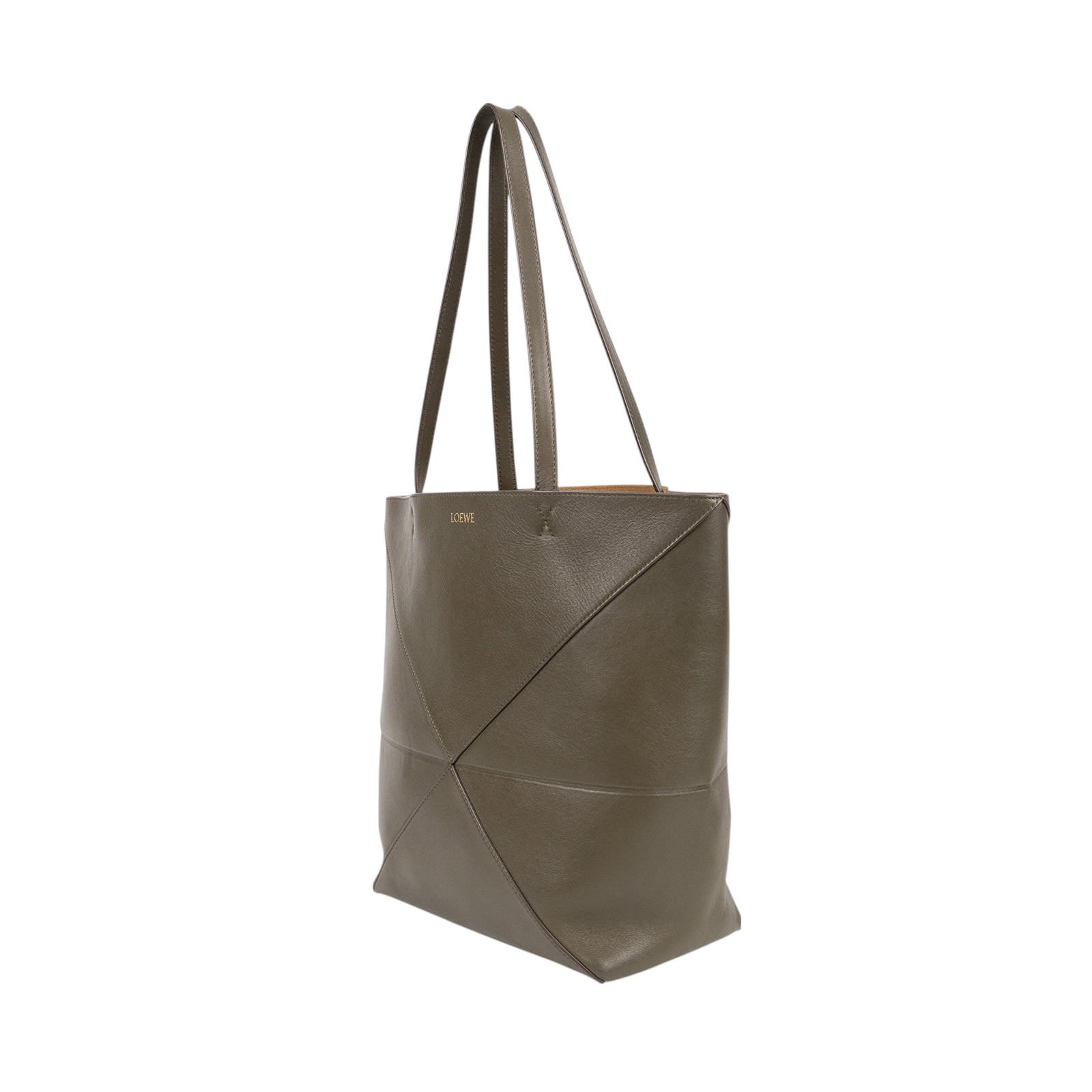羅意威 LOEWE Puzzle Fold Tote 肩背 手提包 A657G50X01 墨綠PUZZLE FOLD TOTE 防塵袋/購買證明