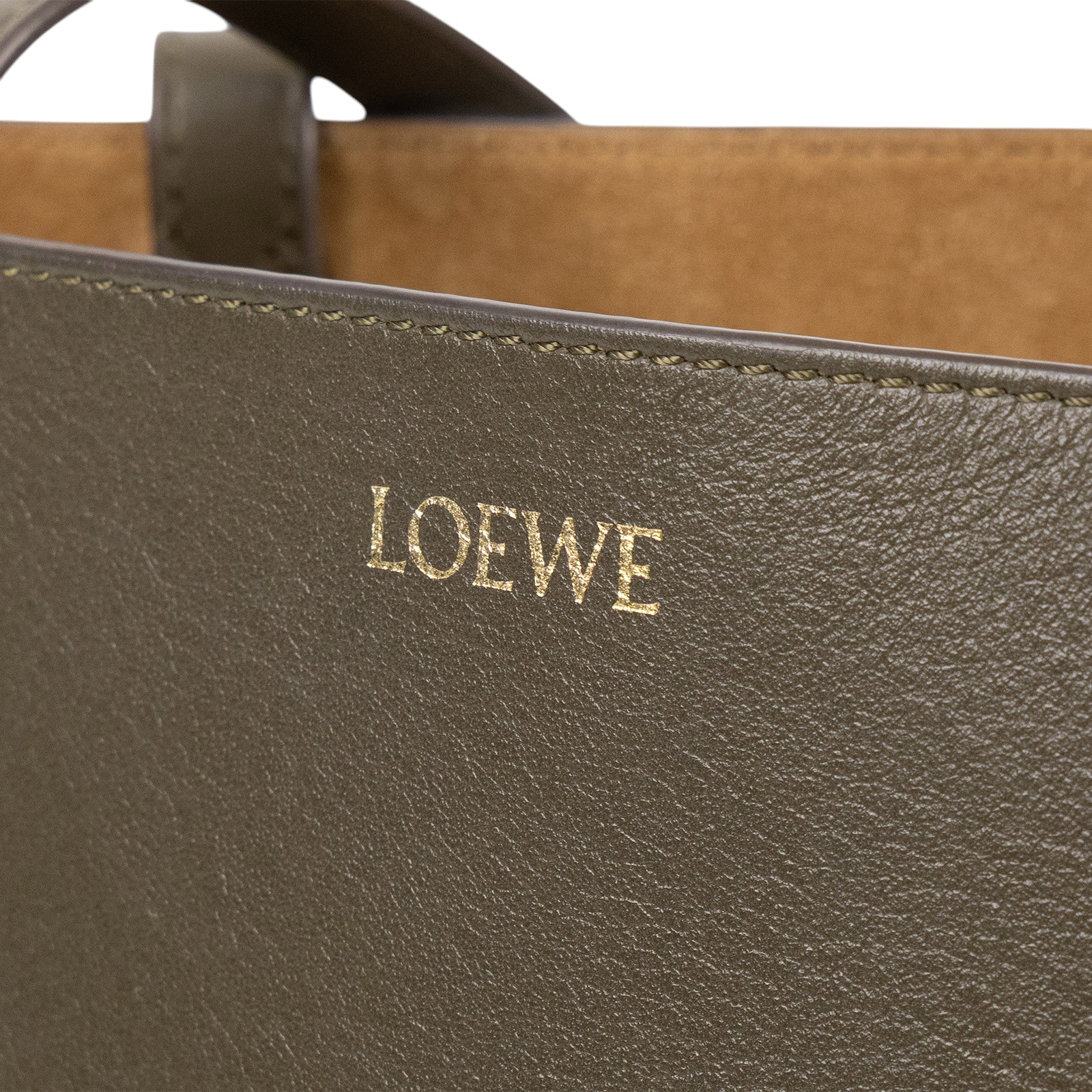 羅意威 LOEWE Puzzle Fold Tote 肩背 手提包 A657G50X01 墨綠PUZZLE FOLD TOTE 防塵袋/購買證明