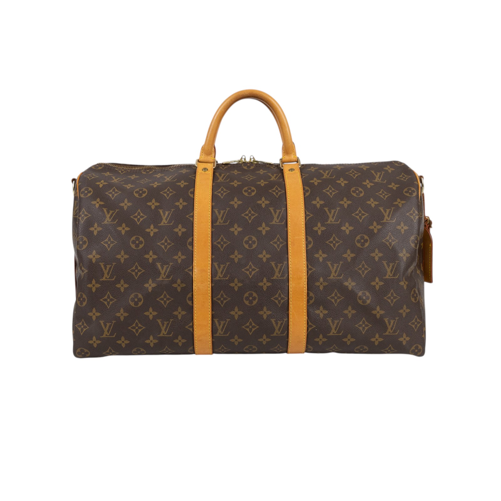 路易威登 LOUIS VUITTON Keepall Bandoulière 50 Monogram經典帆布 波士頓包  旅行袋 M41416  背帶
