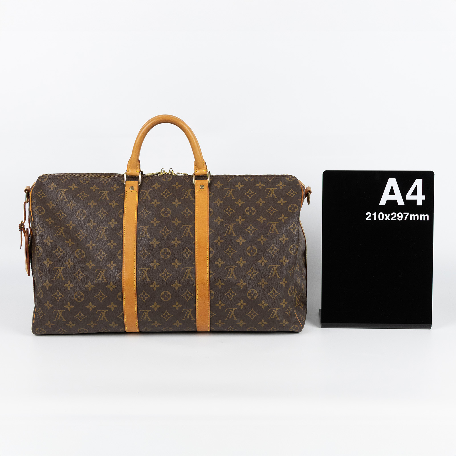路易威登 LOUIS VUITTON Keepall Bandoulière 50 Monogram經典帆布 波士頓包  旅行袋 M41416  背帶
