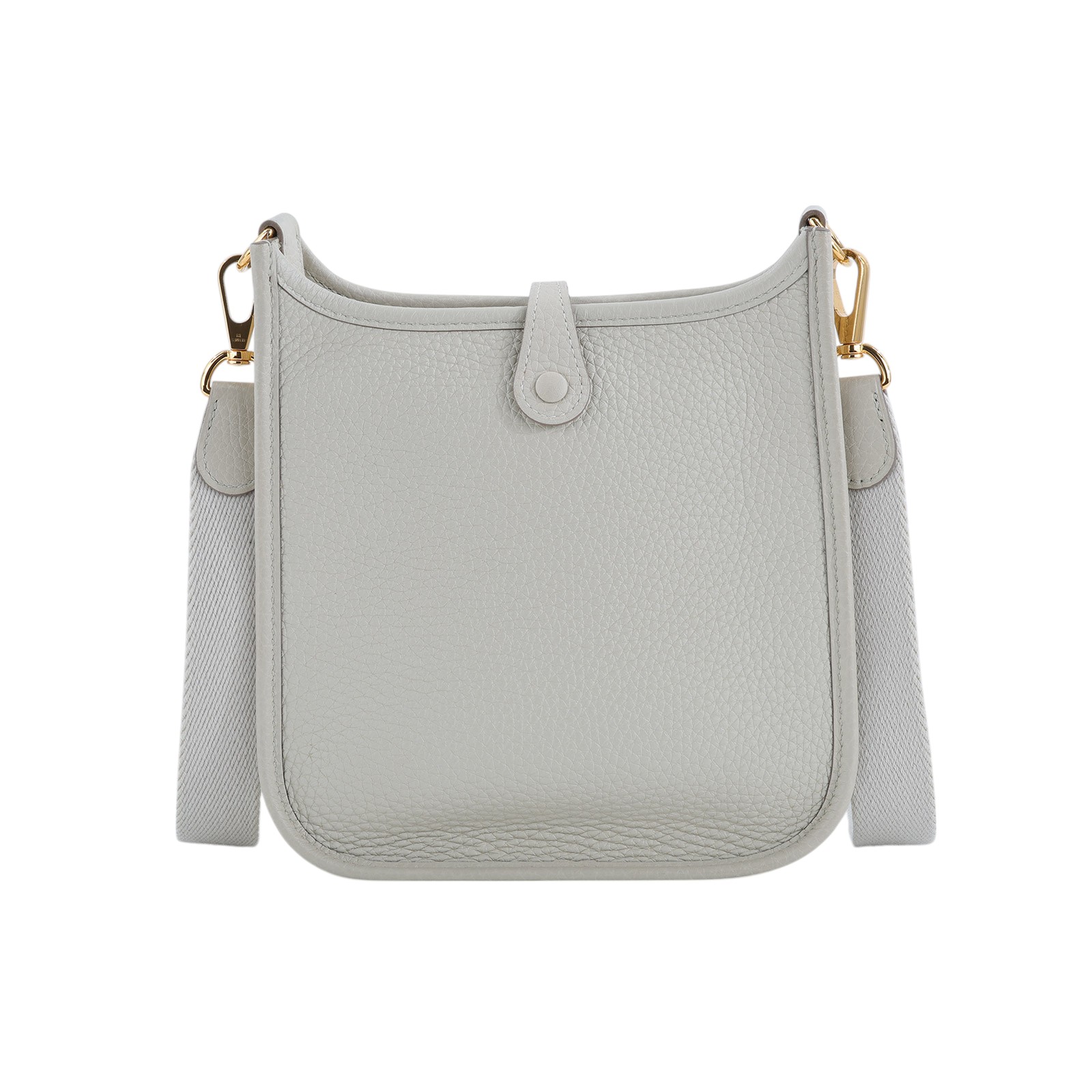 愛馬仕 Hermès Evelyne Bag Mini 伊芙琳包 Evelyne 16 EV16 Y刻 冰川白Mini Evelyne 背帶